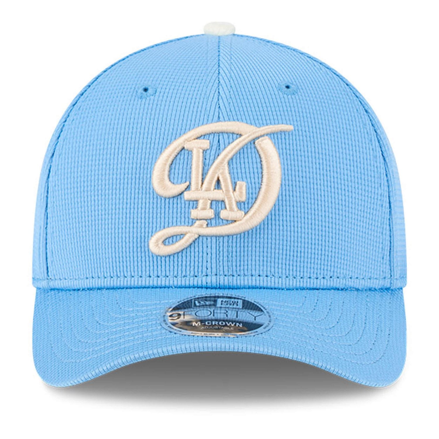 New Era Light Los Angeles Dodgers City Connect Batting Practice 9FORTY M-Crown Adjustable Hat - view number 2