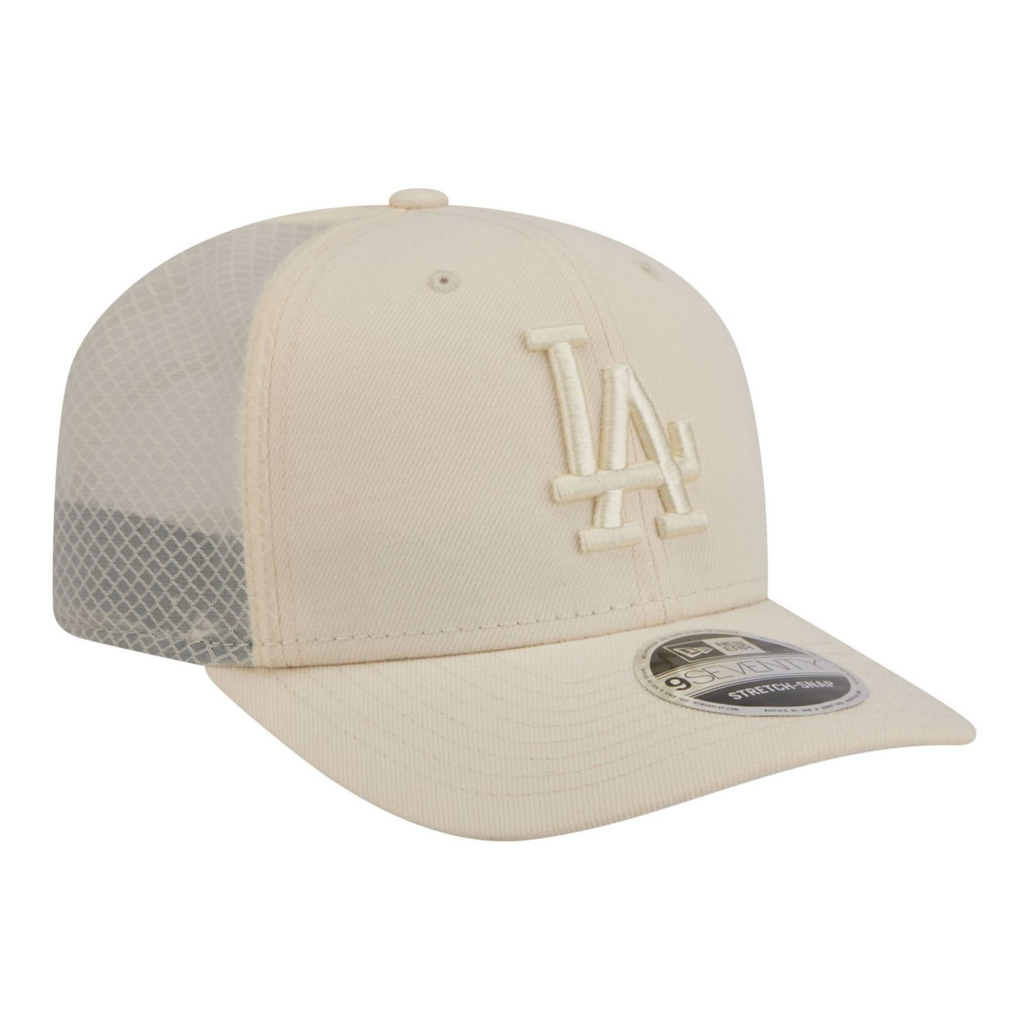 New Era Light Los Angeles Dodgers Color Pack 9SEVENTY Trucker Adjustable Hat - view number 3