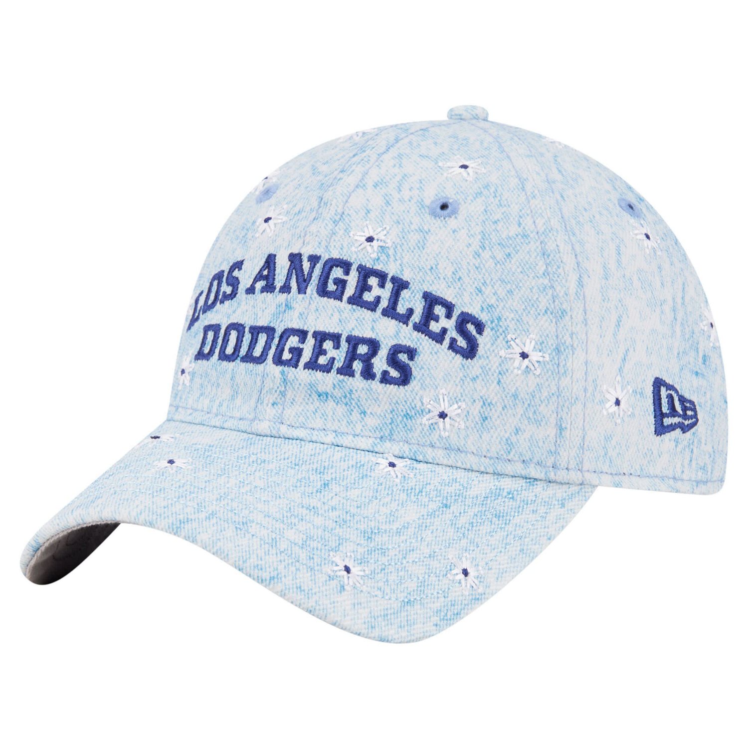 New Era Light Los Angeles Dodgers Daisy All Over 9TWENTY Adjustable Hat