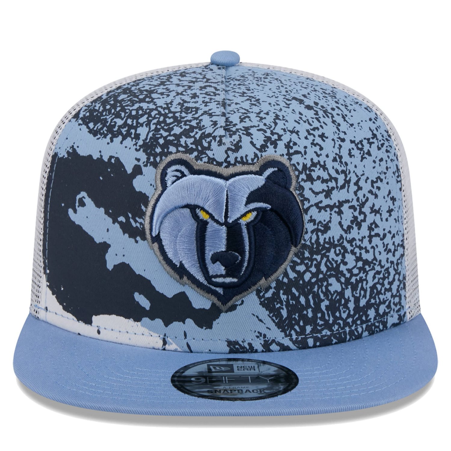 New Era Light Memphis Grizzlies Court Sport Speckle 9FIFTY Snapback Hat                                                          - view number 2