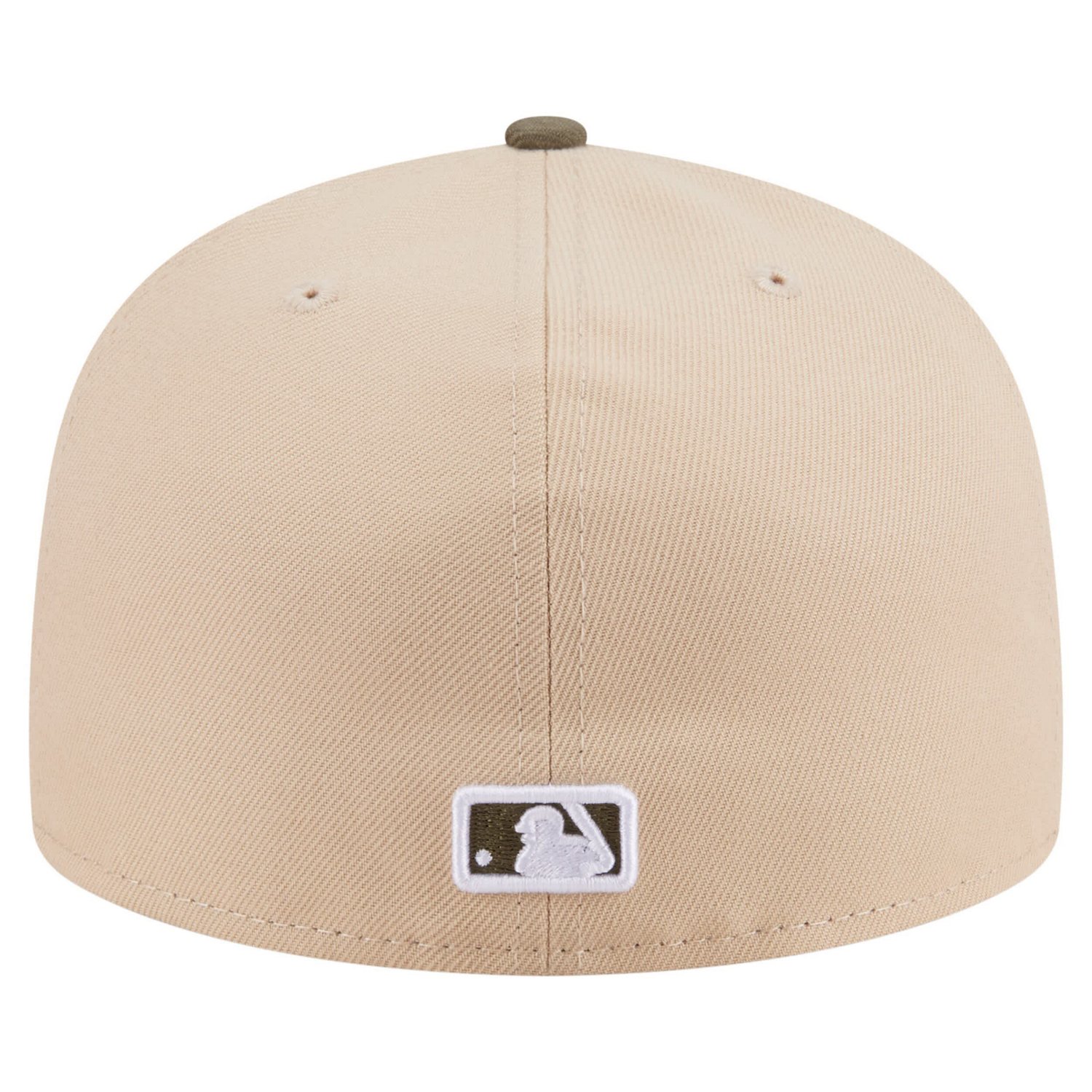 New Era Light Olive Cincinnati Reds Two-Tone Color Pack A-Frame 59FIFTY Fitted Hat - view number 4