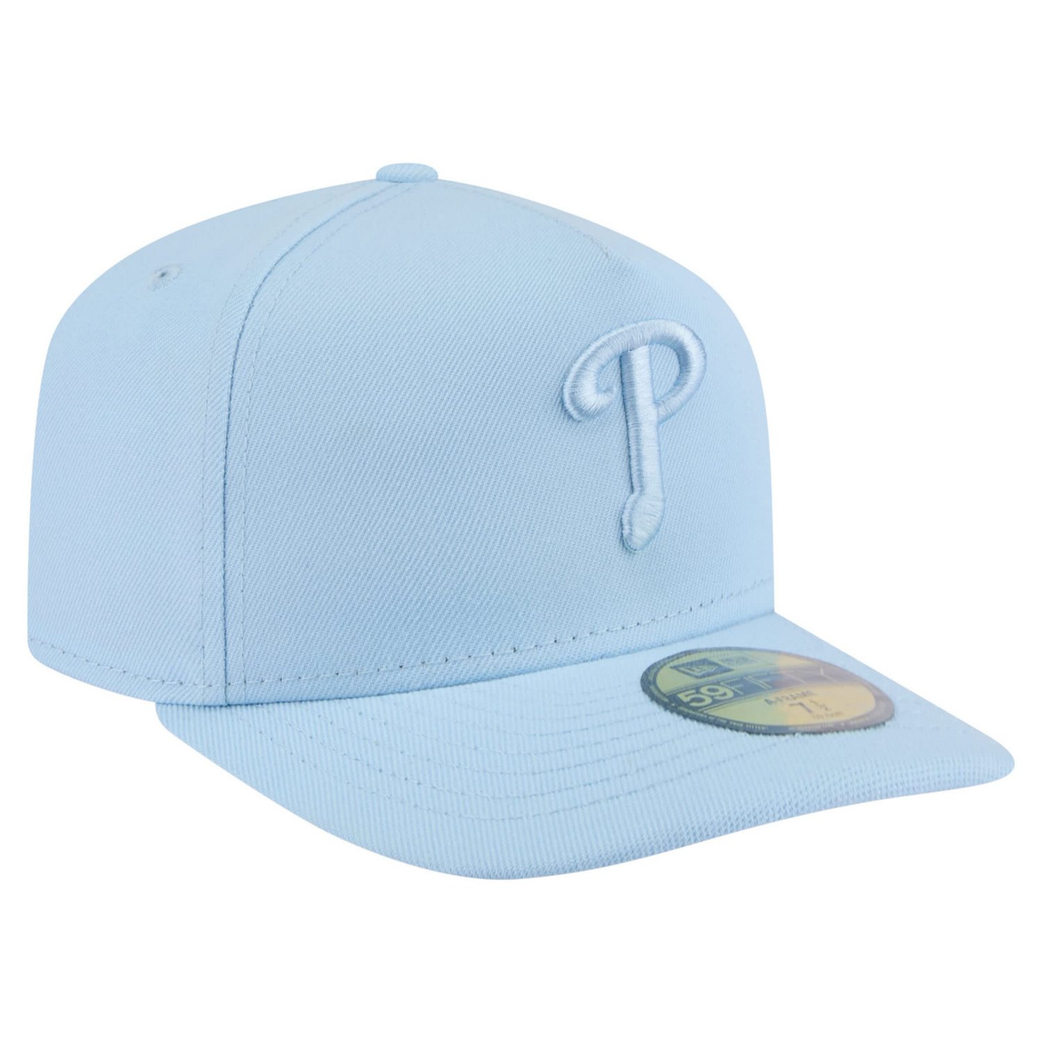 New Era Light Philadelphia Phillies Color Pack A-Frame 59FIFTY Fitted Hat - view number 3