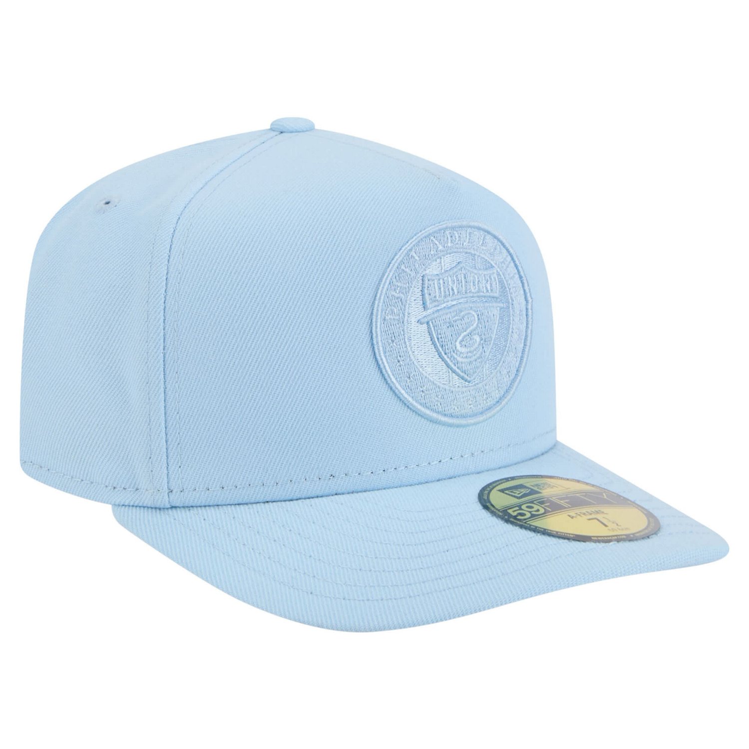 New Era Light Philadelphia Union Color Pack A-Frame 59FIFTY Fitted Hat                                                           - view number 3