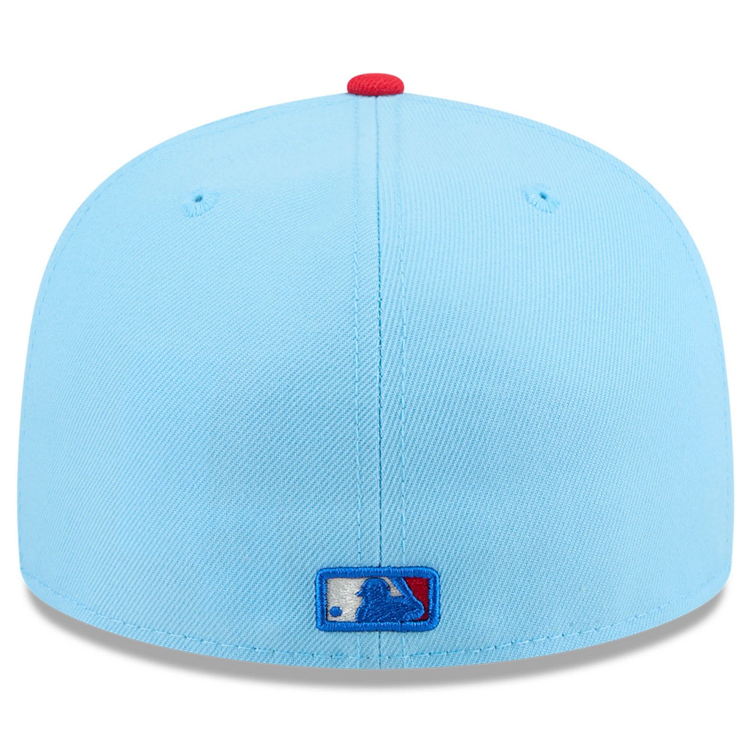 New Era Light Red Athletics 2025 Fourth of July 59FIFTY Fitted Hat - view number 4