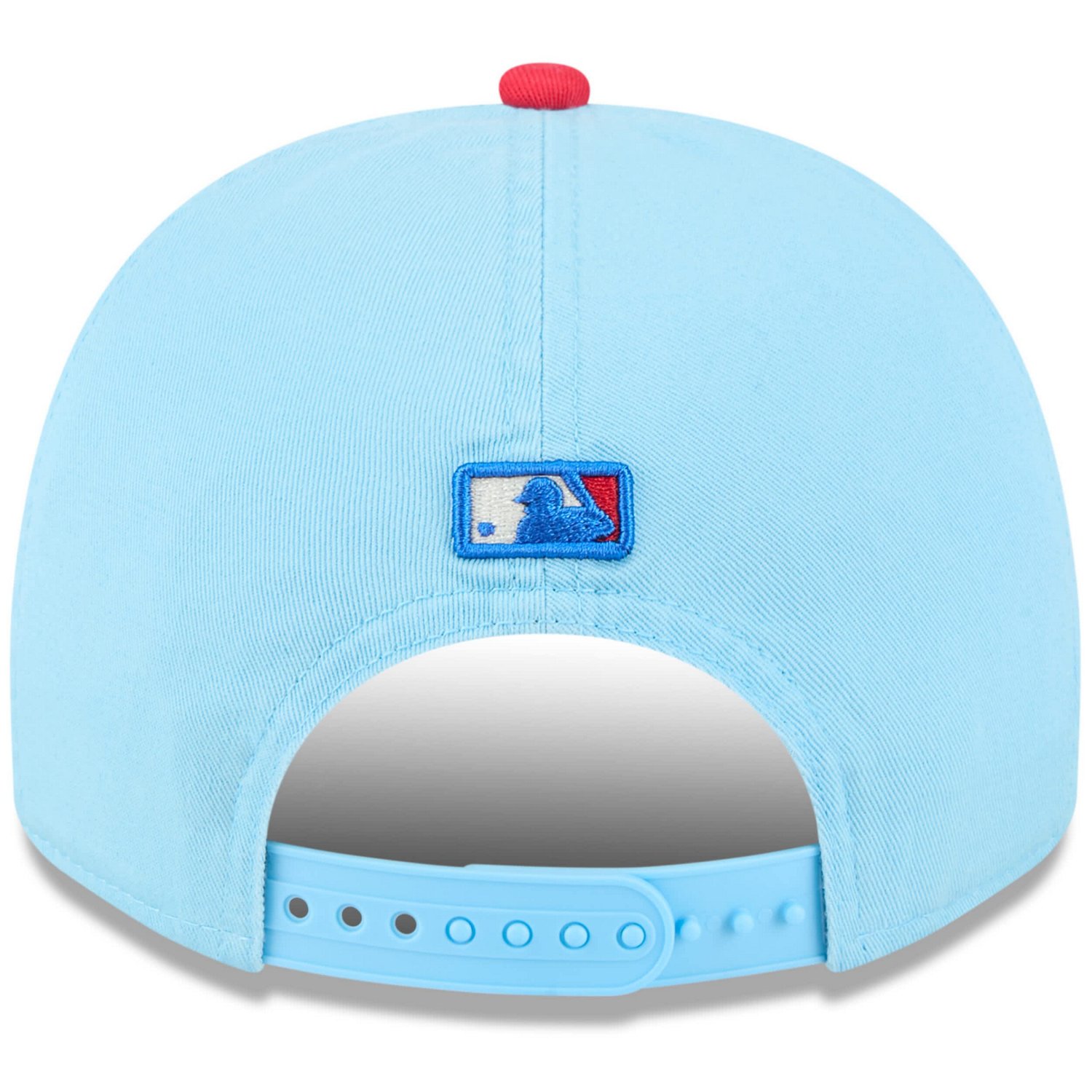 New Era Light Red Los Angeles Angels 2025 Fourth of July Golfer Snapback Hat - view number 4