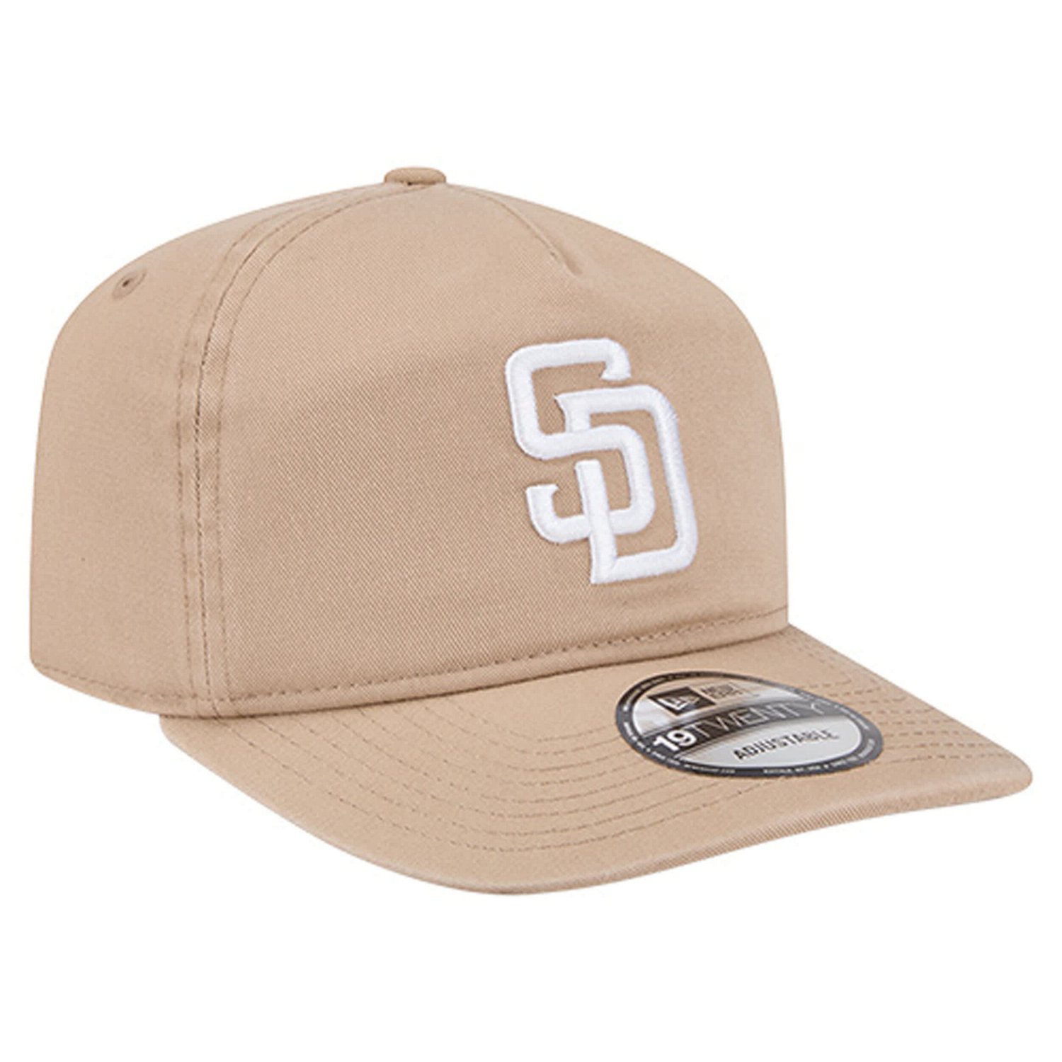 New Era Light San Diego Padres Cam 19TWENTY Adjustable Hat - view number 3