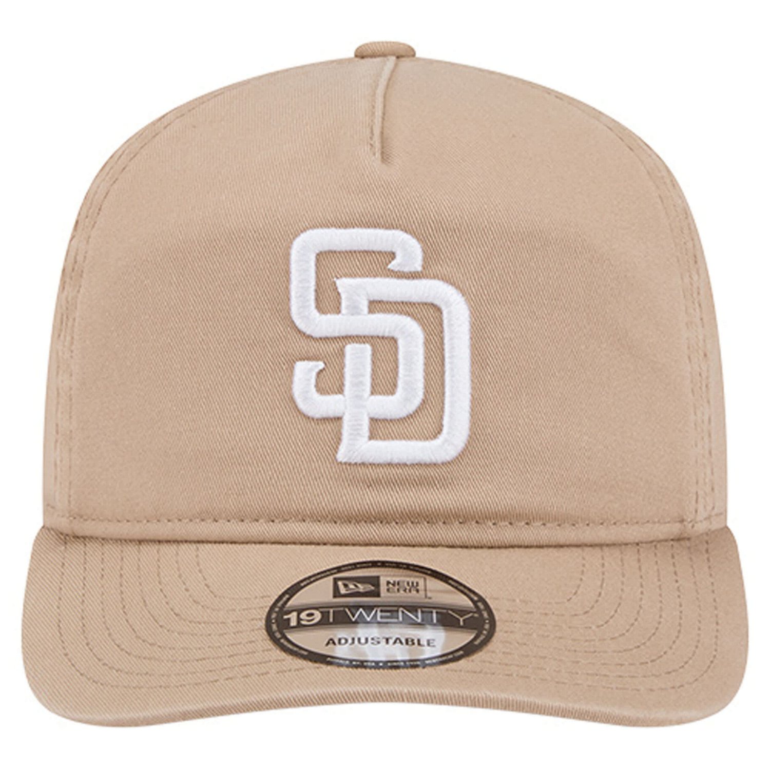 New Era Light San Diego Padres Cam 19TWENTY Adjustable Hat - view number 2
