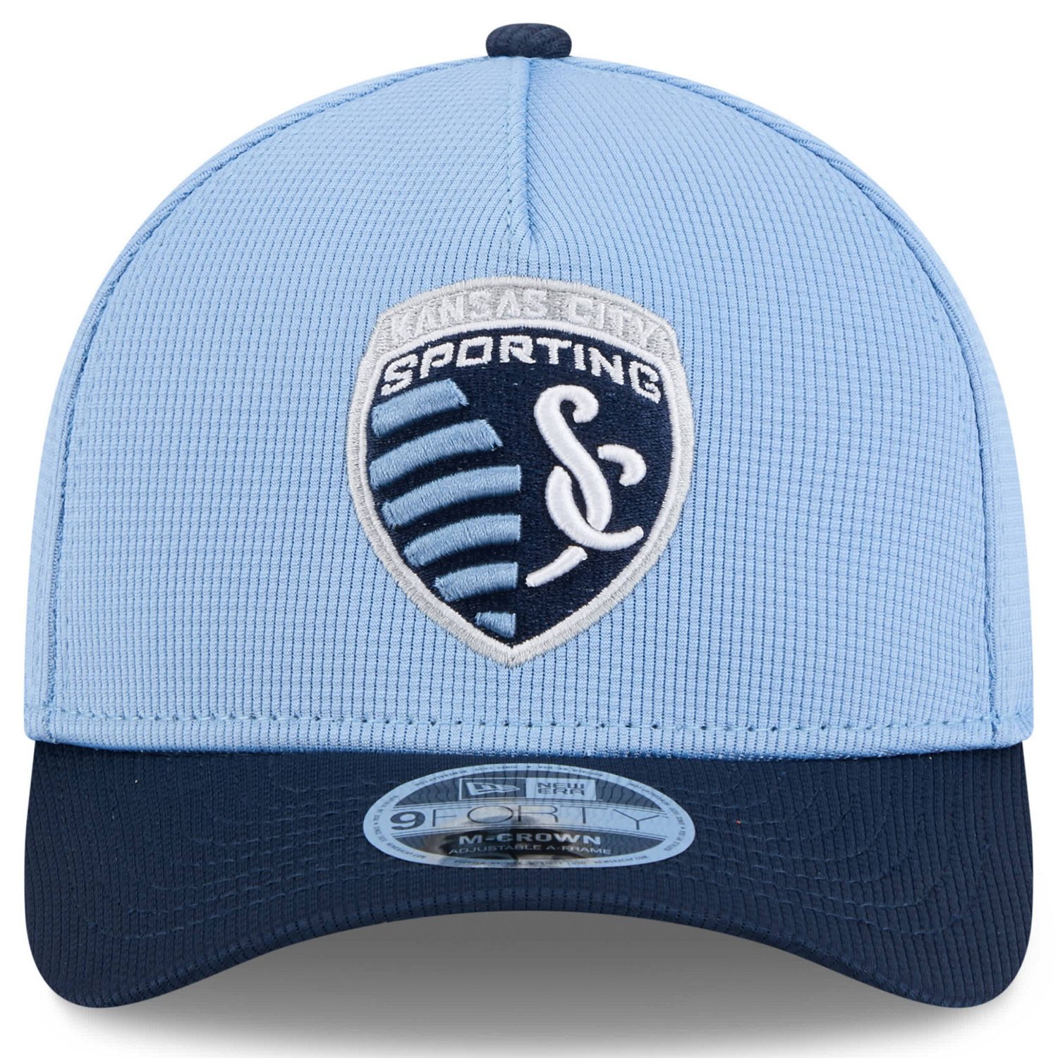 New Era Light Sporting Kansas City 2025 Jersey Hook 9FORTY M-Crown Adjustable Hat - view number 2