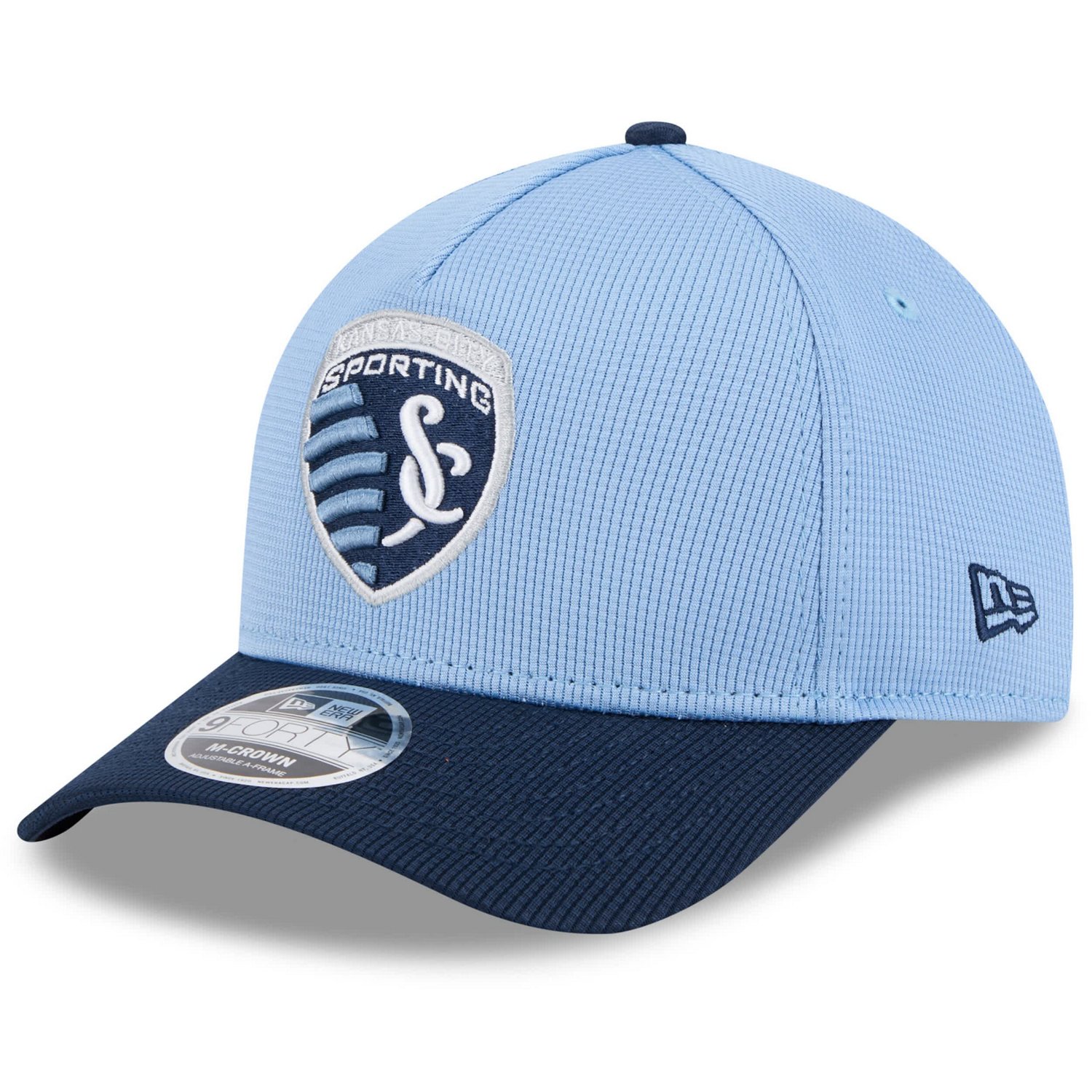 New Era Light Sporting Kansas City 2025 Jersey Hook 9FORTY M-Crown Adjustable Hat - view number 3