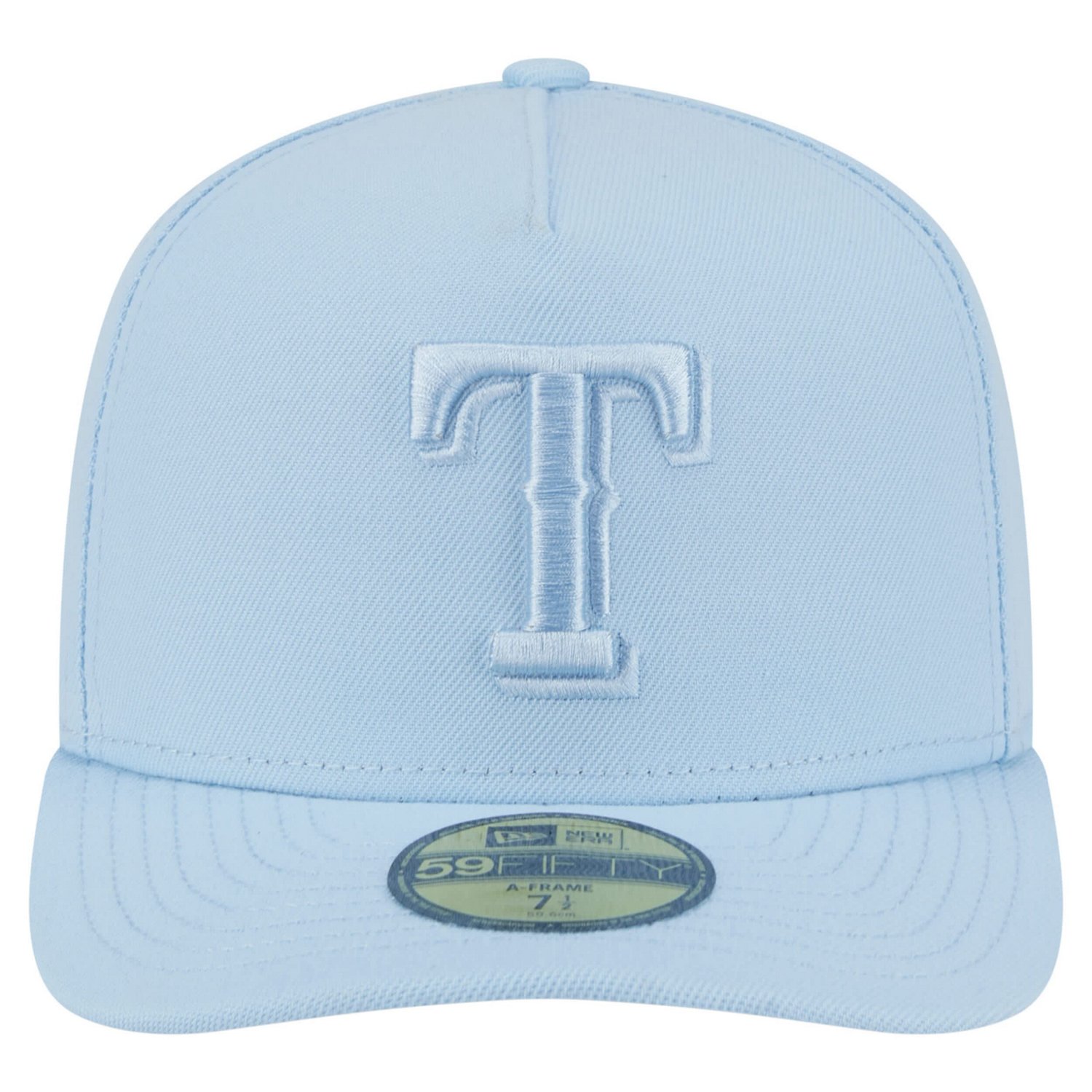New Era Light Texas Rangers Color Pack A-Frame 59FIFTY Fitted Hat - view number 2