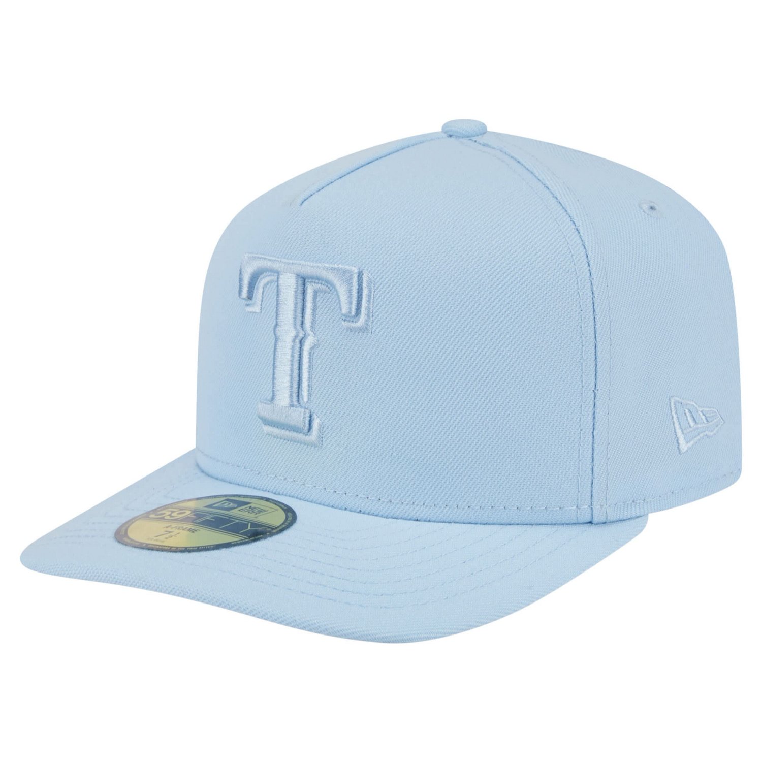 New Era Light Texas Rangers Color Pack A-Frame 59FIFTY Fitted Hat - view number 1