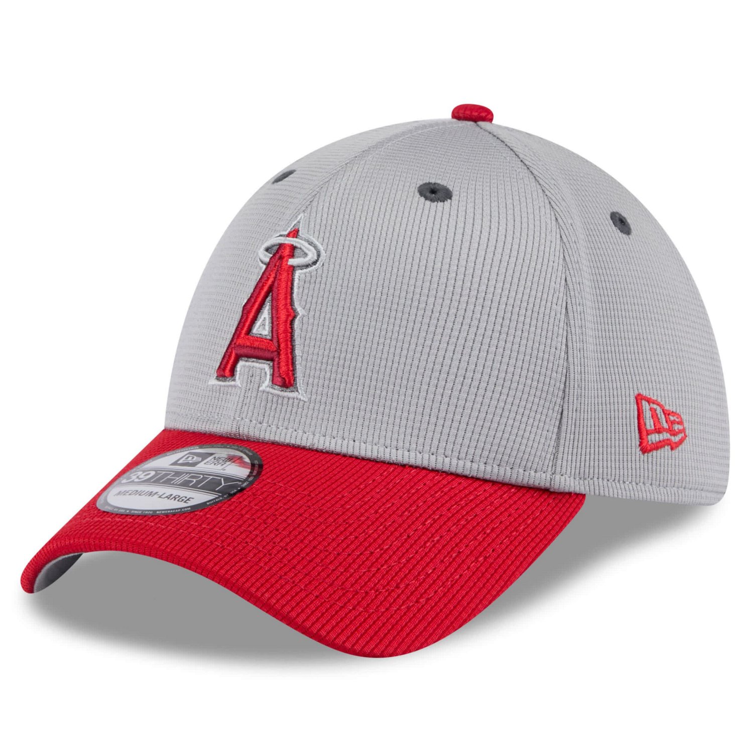 New Era Los Angeles Angels 2025 Batting Practice 39THIRTY Flex Hat - view number 1