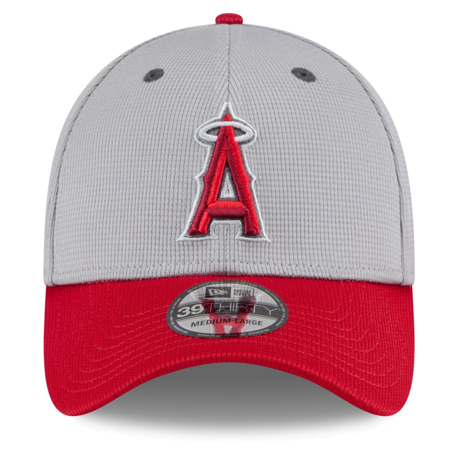 New Era Los Angeles Angels 2025 Batting Practice 39THIRTY Flex Hat