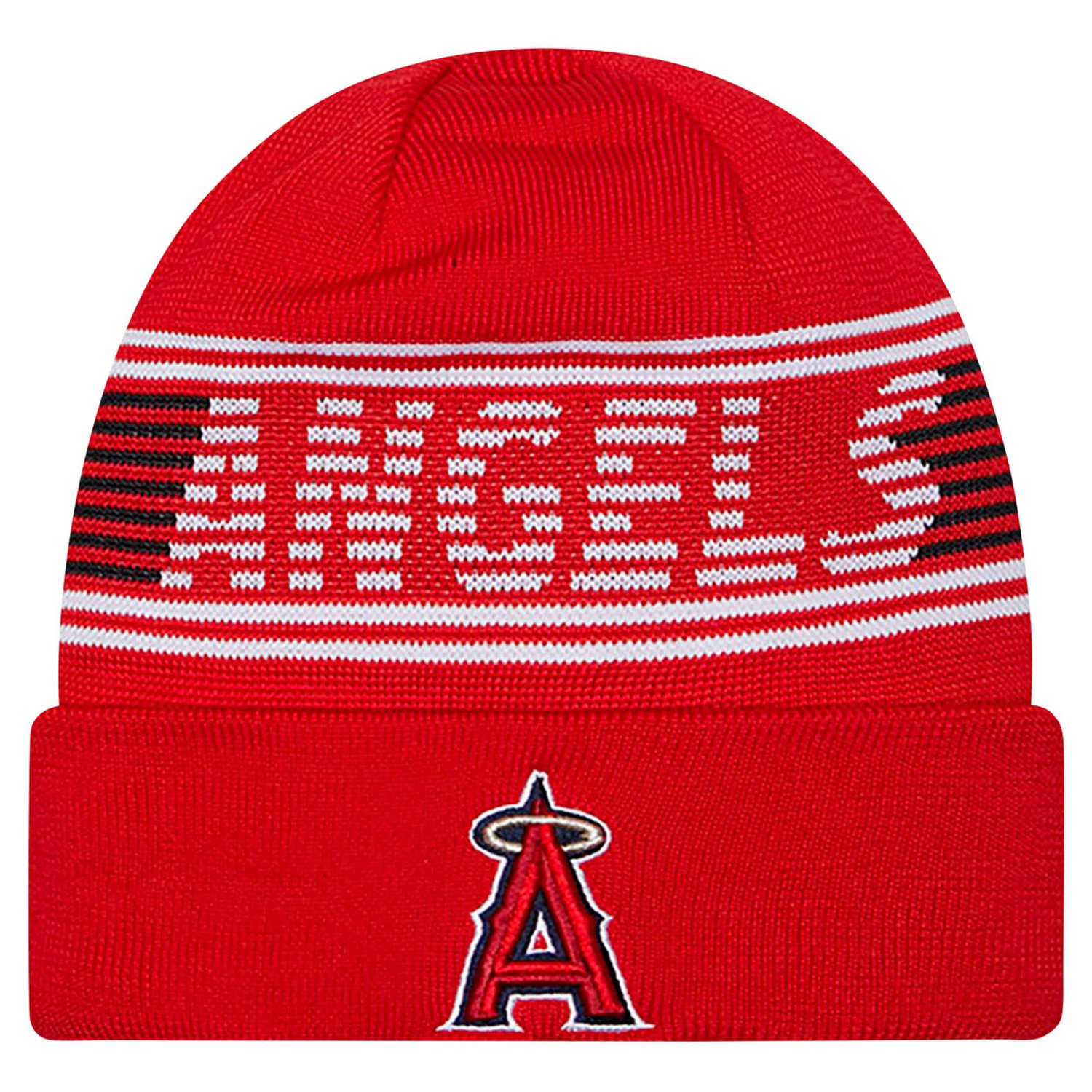 New Era Los Angeles Angels Authentic Collection Cuffed Knit Hat