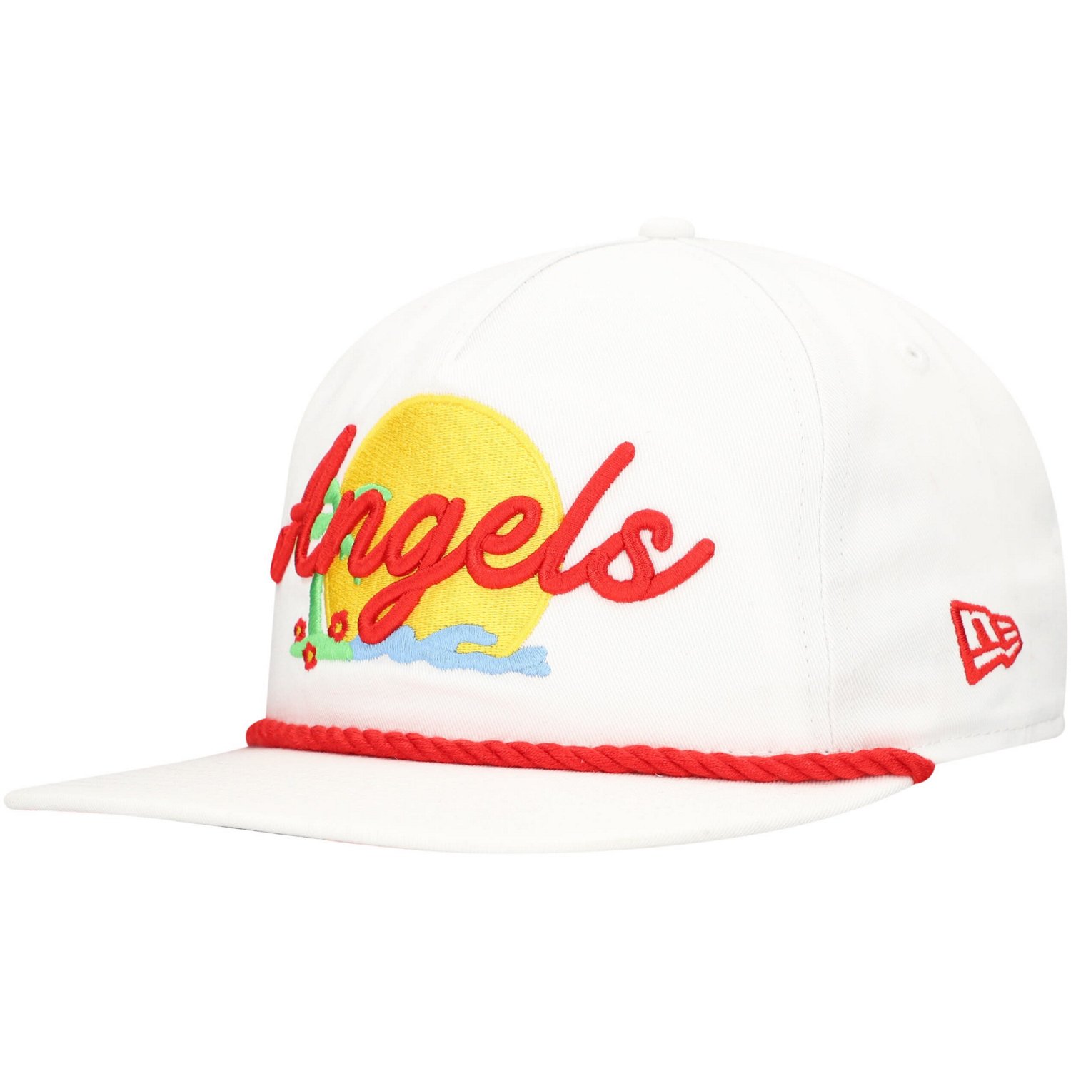 New Era Los Angeles Angels Paradise Golfer Adjustable Hat