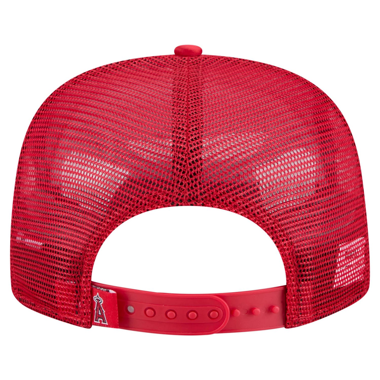 New Era Los Angeles Angels Retro Satin Script Golfer Adjustable Hat - view number 4