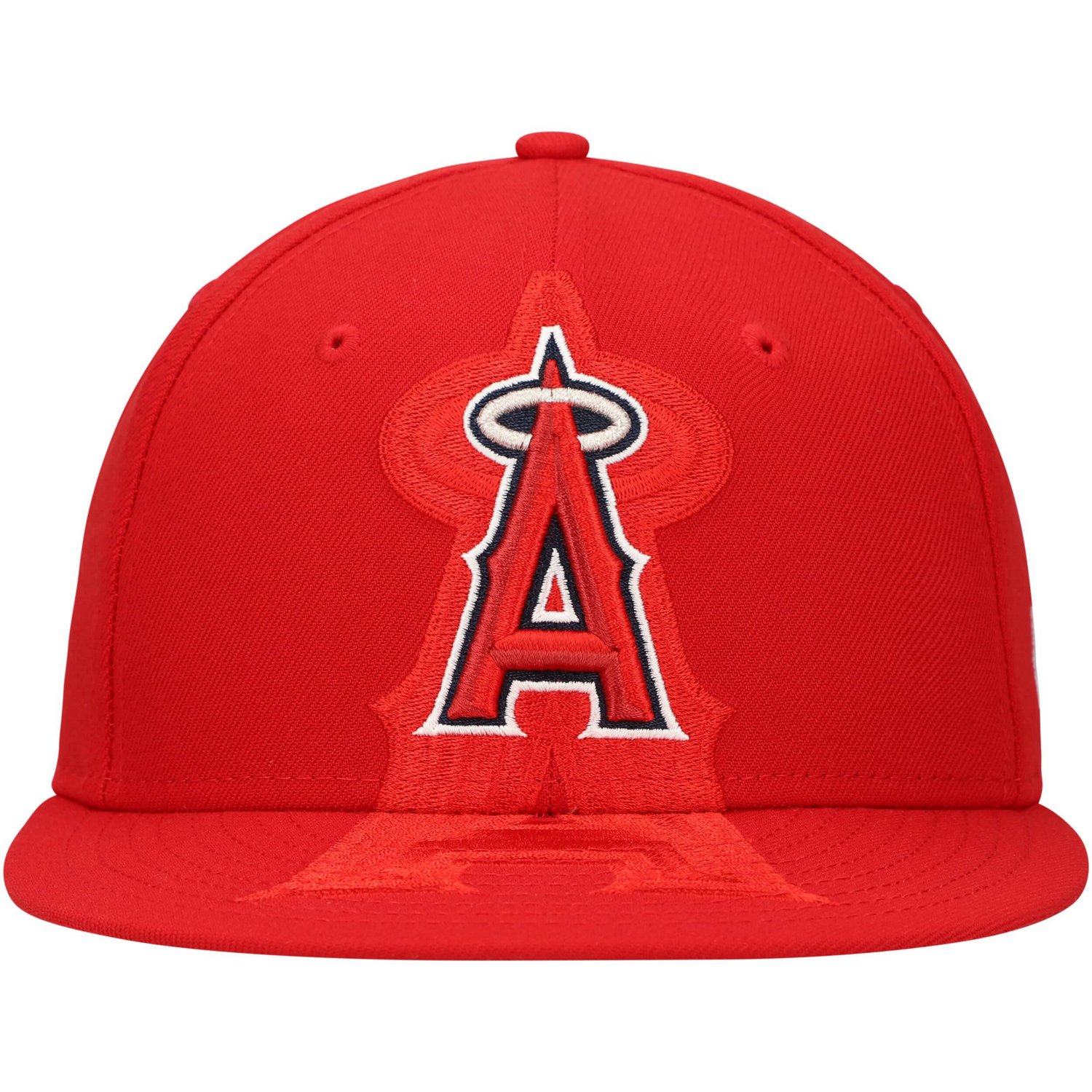 New Era Los Angeles Angels Shadow Logo 59FIFTY Fitted Hat - view number 2