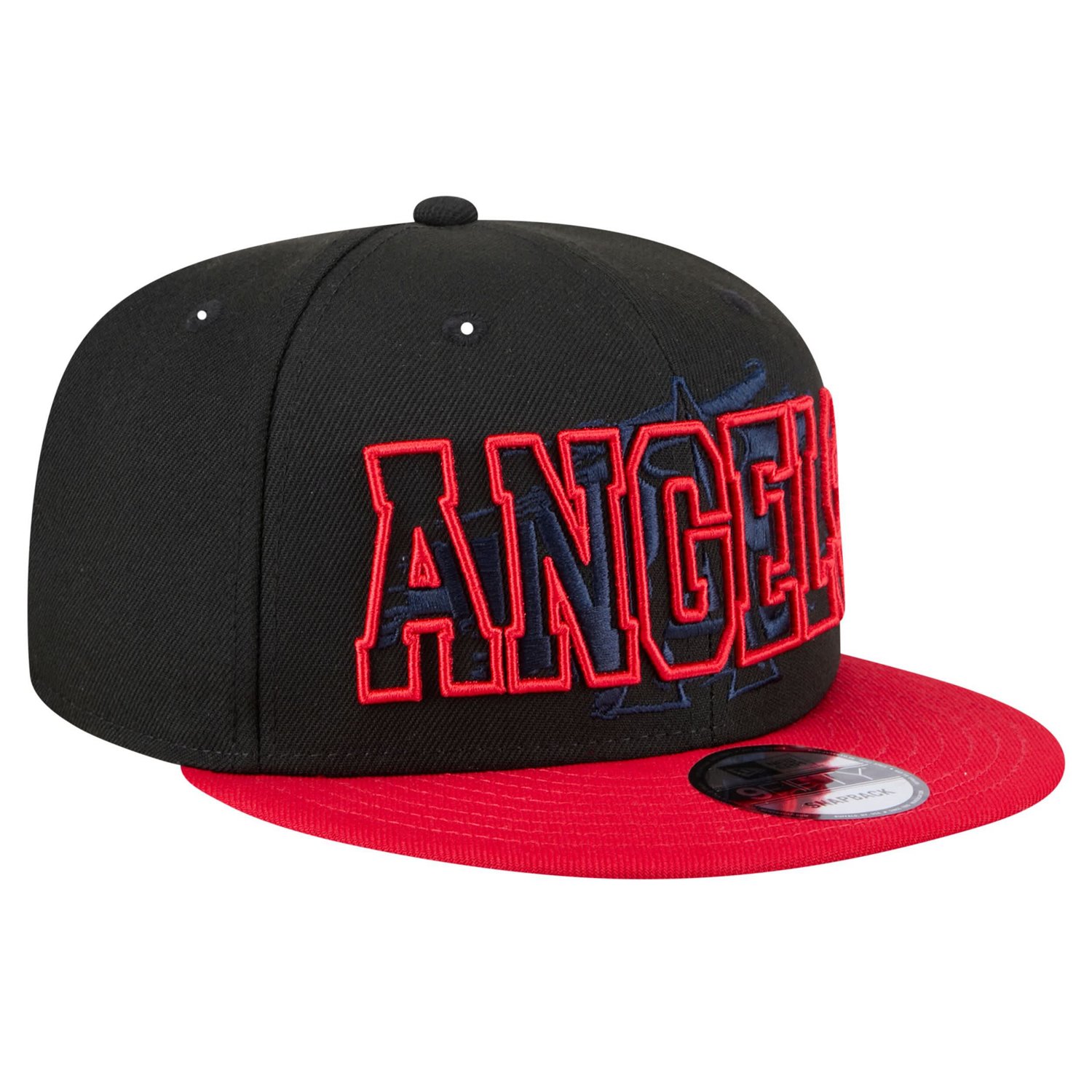 New Era Los Angeles Angels Splatter 9FIFTY Snapback Hat - view number 3