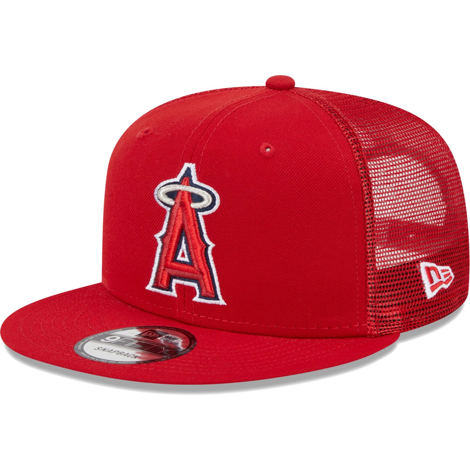New Era Los Angeles Angels Team Color Trucker 9FIFTY Snapback Hat