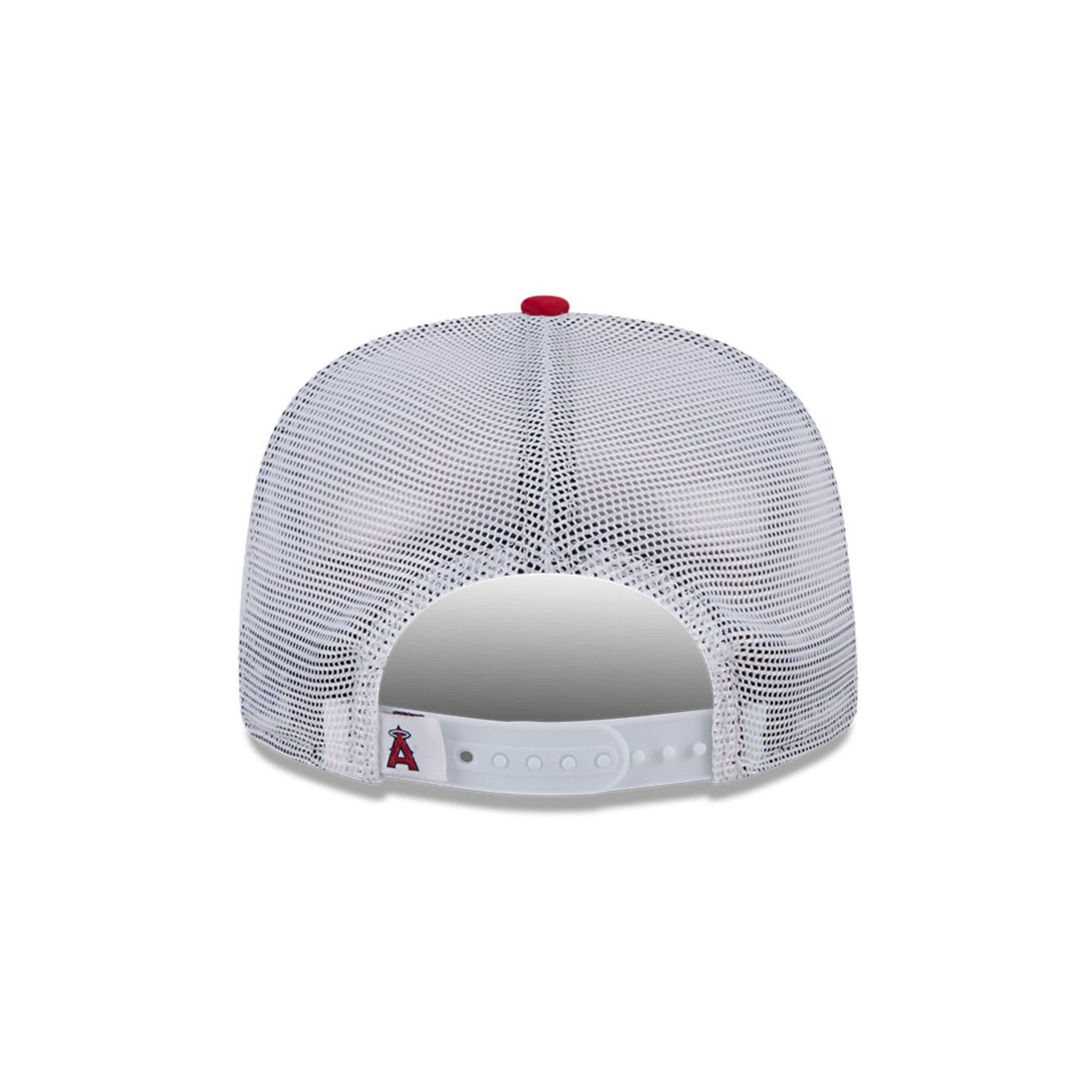 New Era Los Angeles Angels Team Horizon 9FIFTY A-Frame Trucker Snapback Hat