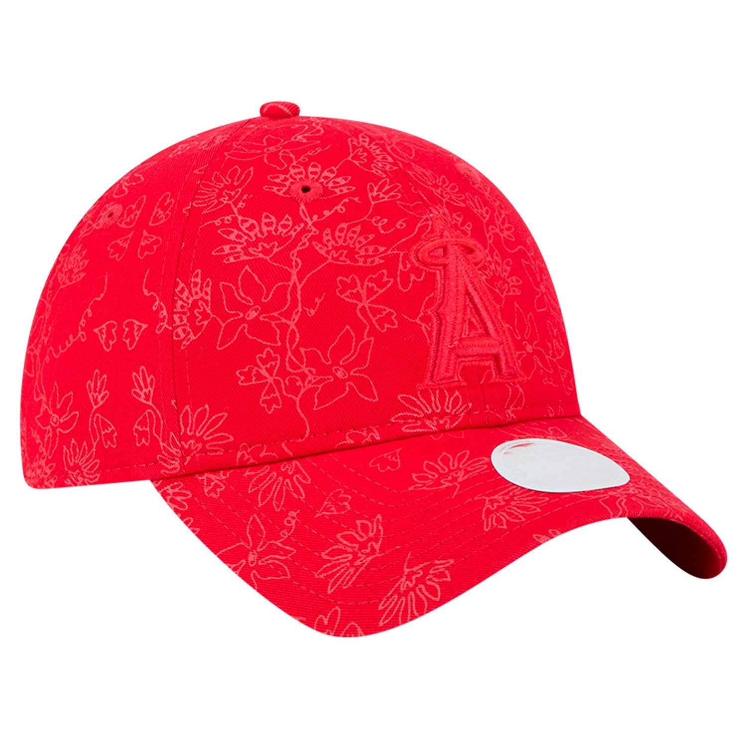 New Era Los Angeles Angels Tonal Floral 9TWENTY Adjustable Hat - view number 3