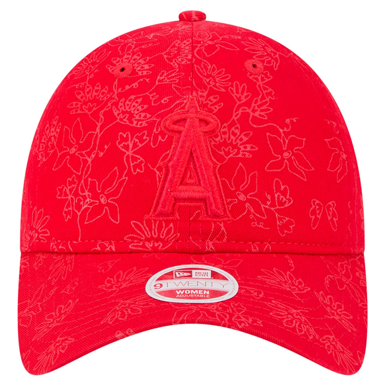 New Era Los Angeles Angels Tonal Floral 9TWENTY Adjustable Hat - view number 2