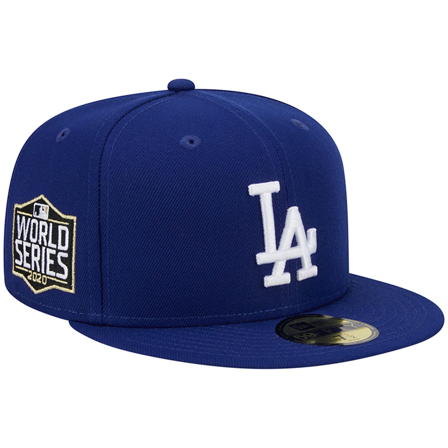 New Era Los Angeles Dodgers 2020 World Series Team Color 59FIFTY Fitted Hat                                                      - view number 1