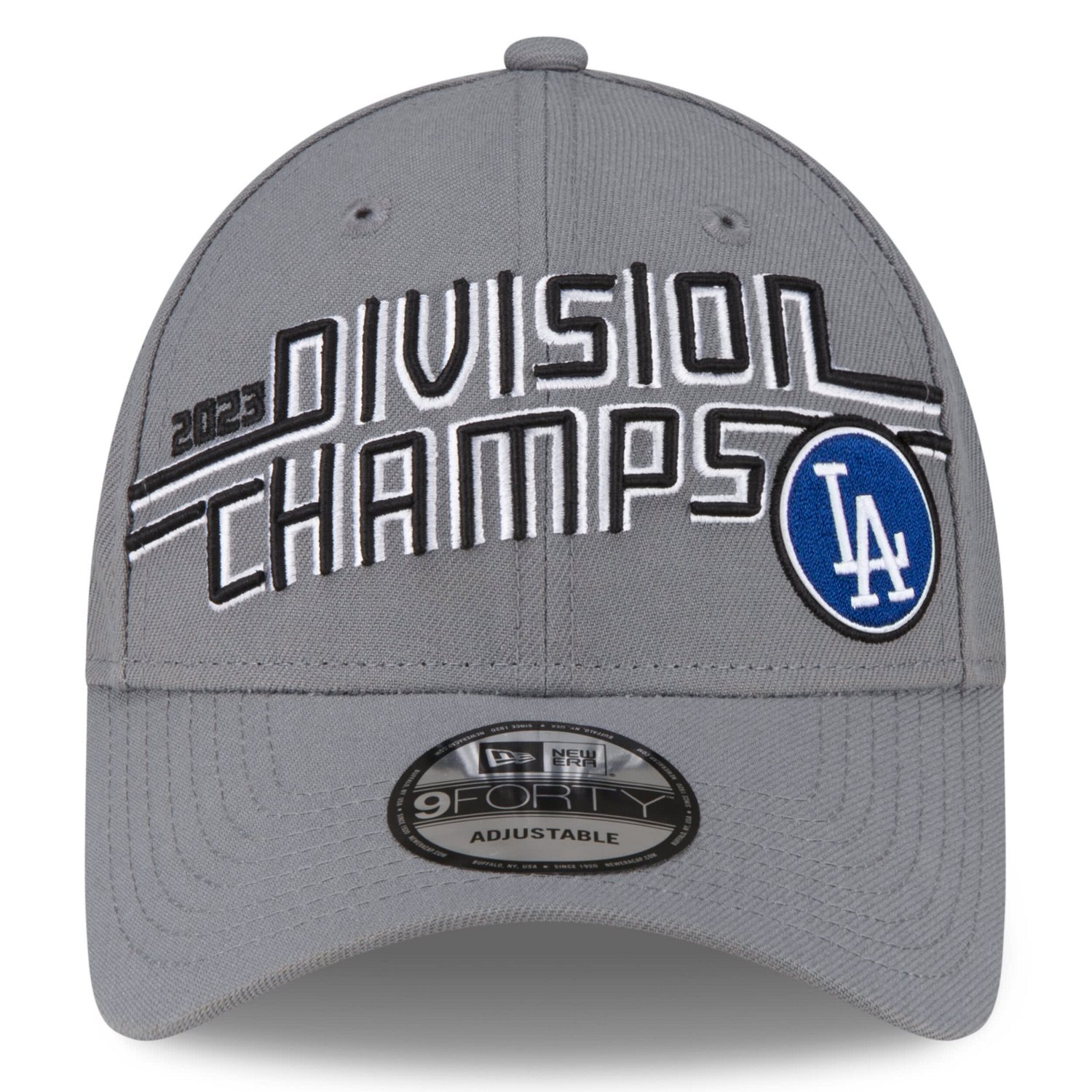 New Era Los Angeles Dodgers 2023 NL West Division Champions Locker Room 9FORTY Adjustable Hat