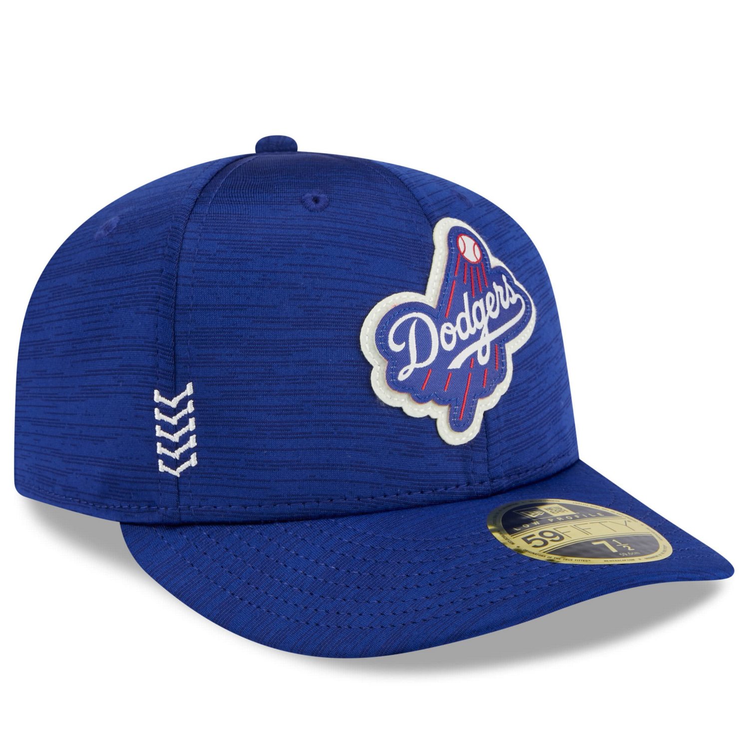 New Era Los Angeles Dodgers 2024 Clubhouse Low Profile 59FIFTY Fitted Hat                                                        - view number 3