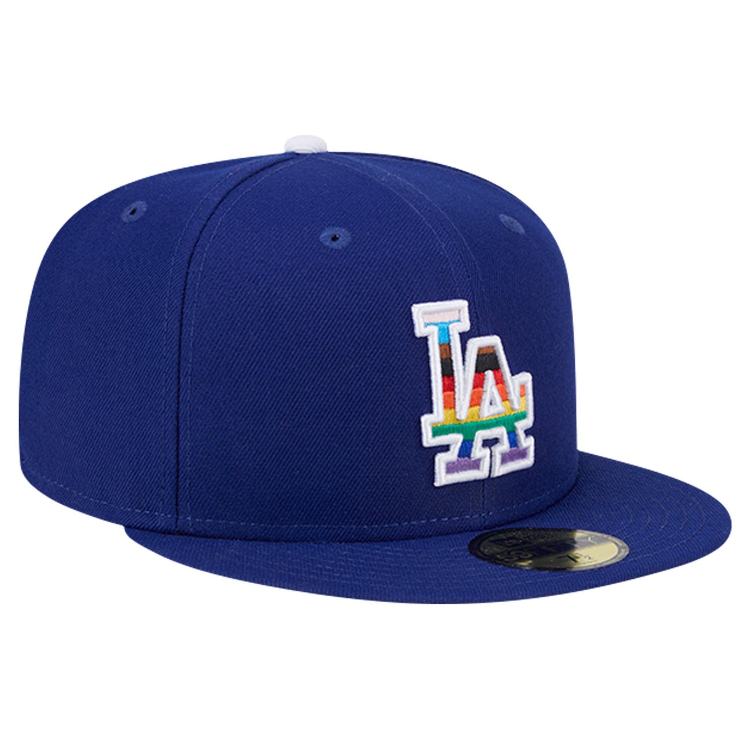 New Era Los Angeles Dodgers 2024 Pride On Field 59FIFTY Fitted Hat - view number 2