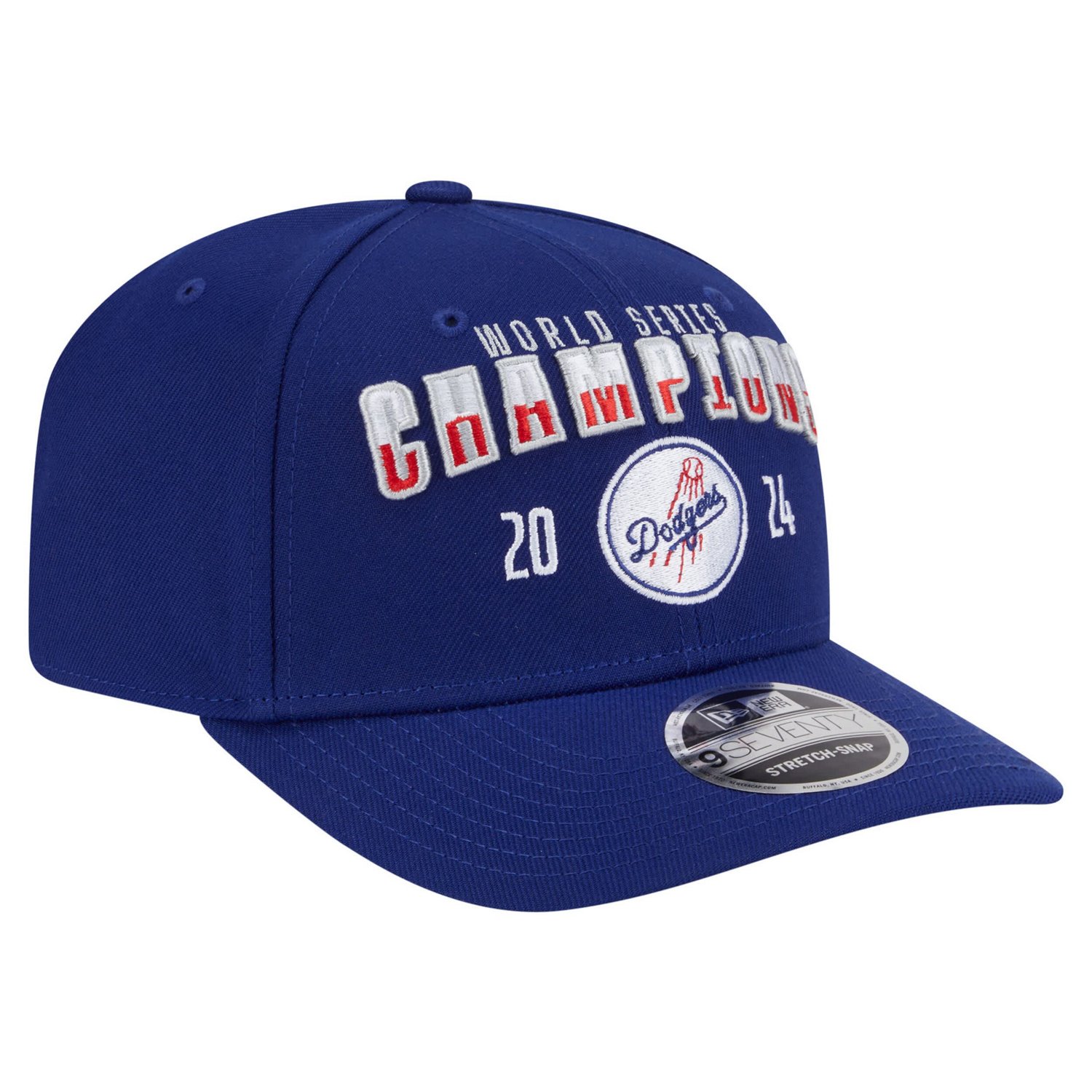New Era Los Angeles Dodgers 2024 World Series Champions 9SEVENTY Adjustable Hat - view number 3