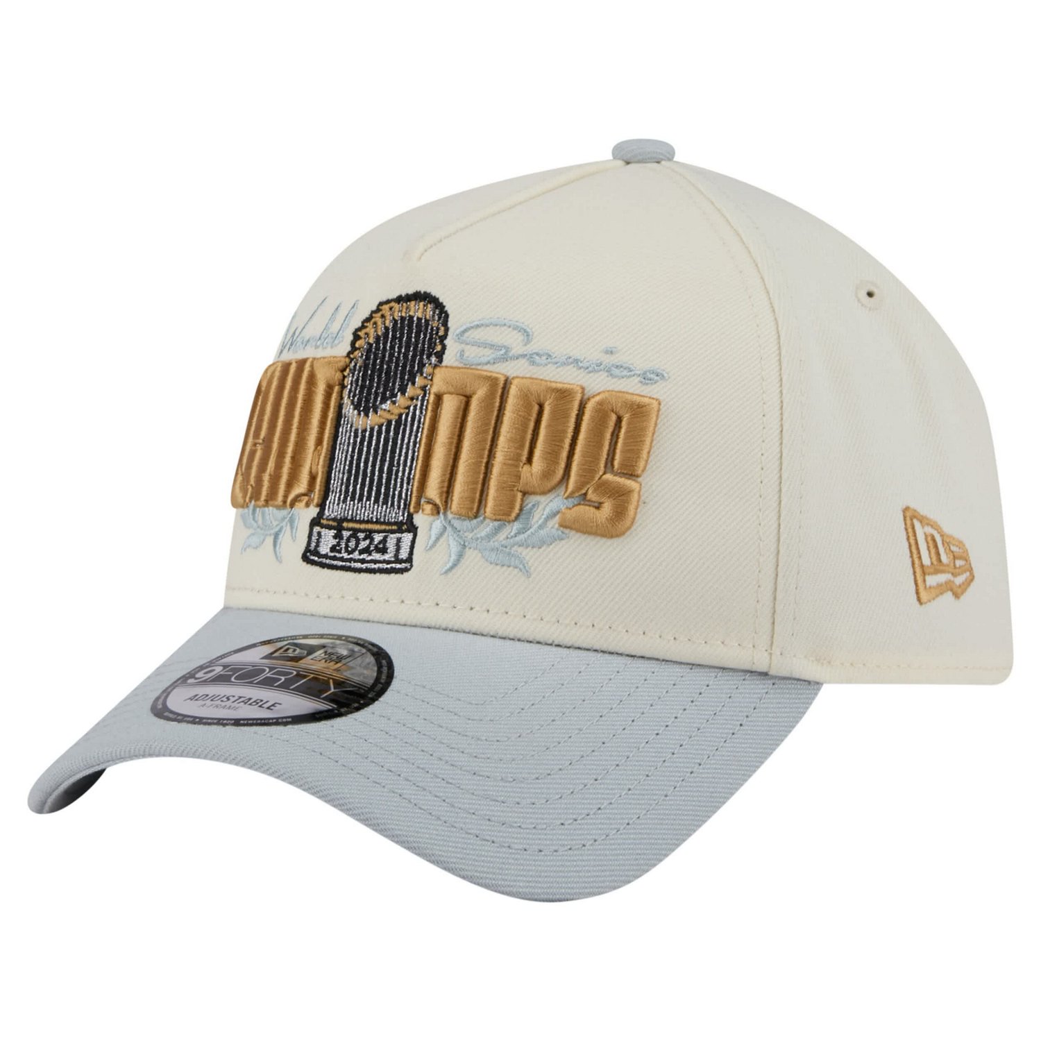 New Era Los Angeles Dodgers 2024 World Series Champions Parade Takedown A-Frame 9FORTY Adjustable Hat