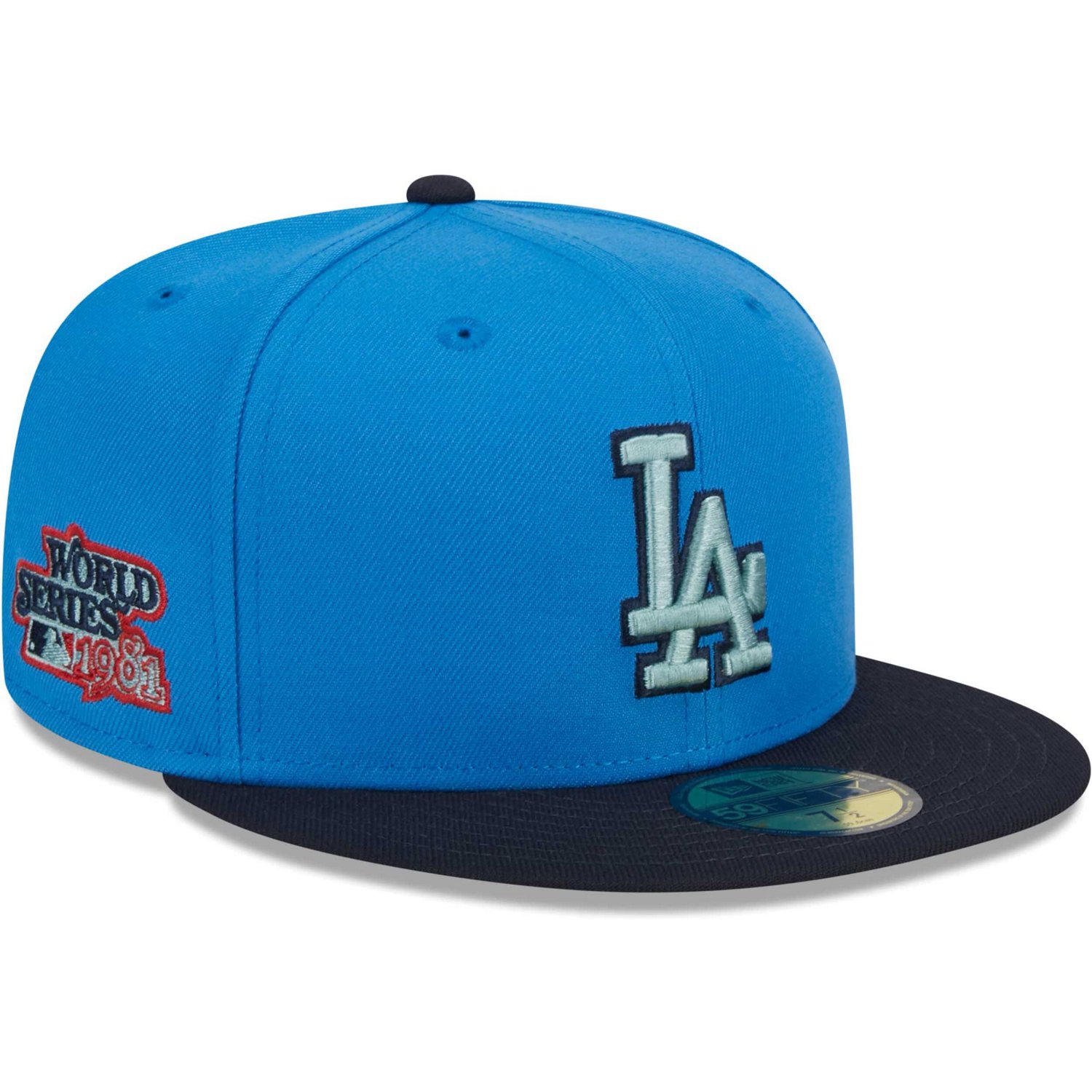 New Era Los Angeles Dodgers Multi-Color Pack 59FIFTY Fitted Hat Black - MLB Caps at Academy Sports