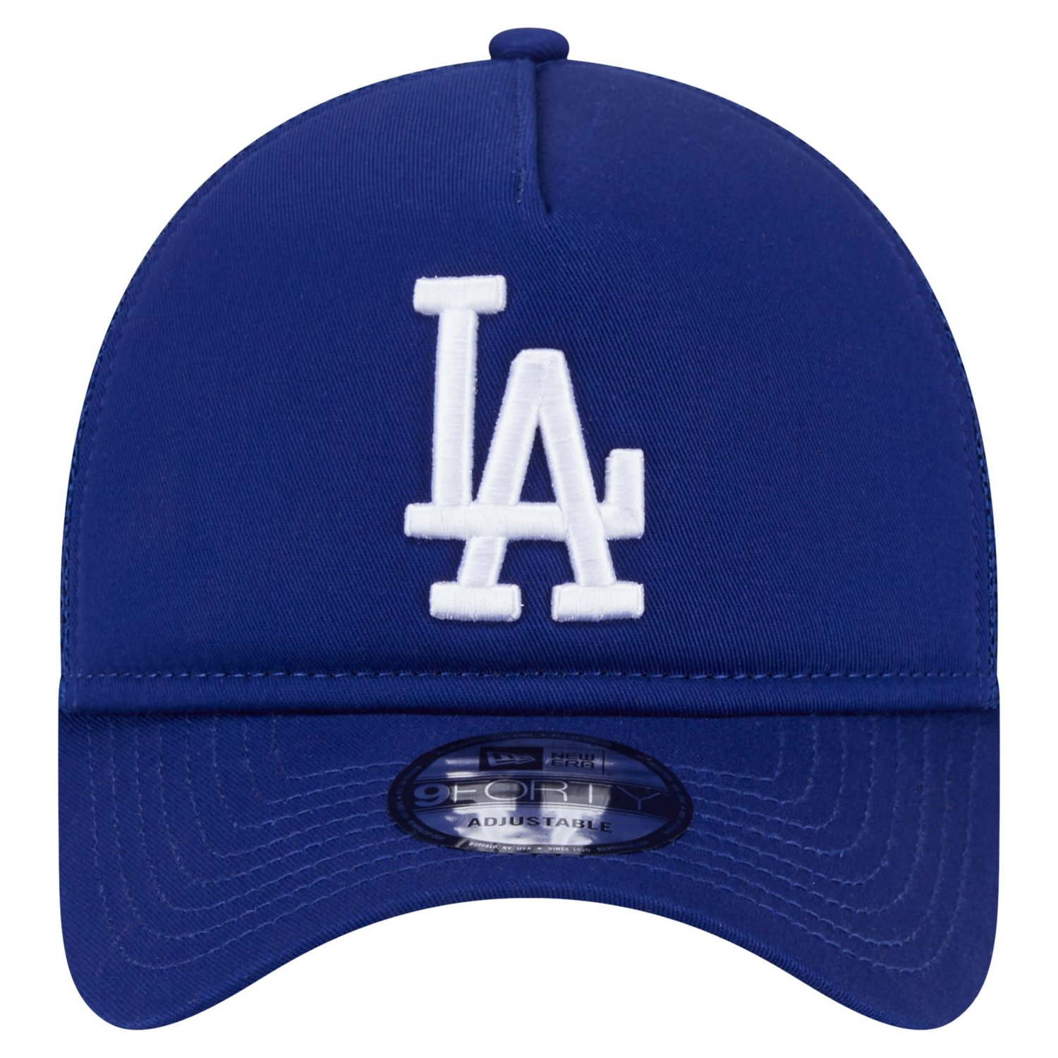 New Era Los Angeles Dodgers 9FORTY A-Frame Trucker Adjustable Hat - view number 2