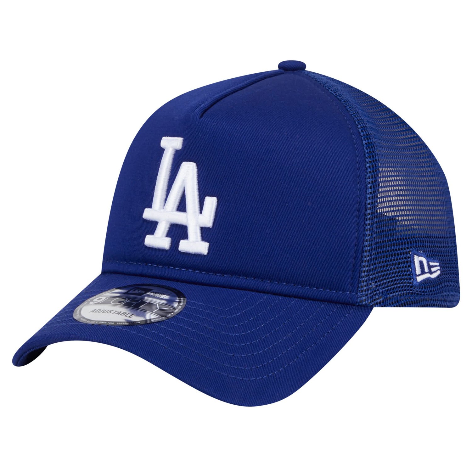 New Era Los Angeles Dodgers 9FORTY A-Frame Trucker Adjustable Hat