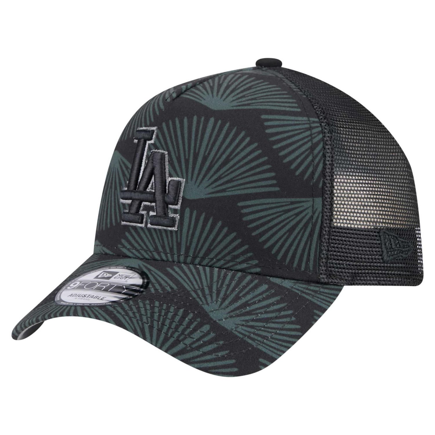 New Era Los Angeles Dodgers 9FORTY A-Frame Trucker Adjustable Hat                                                               