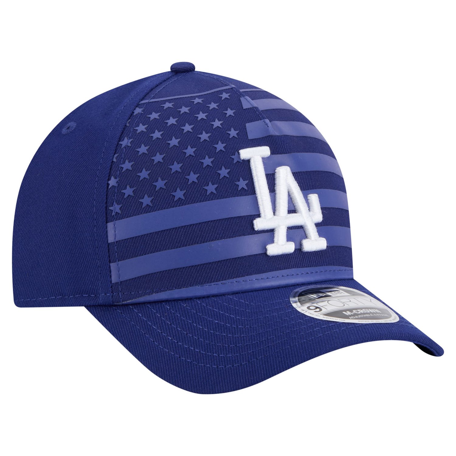 New Era Los Angeles Dodgers American Flag 9FORTY M-Crown A-Frame Adjustable Hat