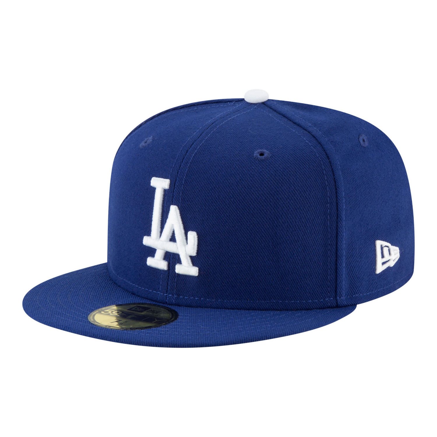 New Era Los Angeles Dodgers Blue Heaven On Earth Script Patch 59FIFTY Fitted Hat - view number 3