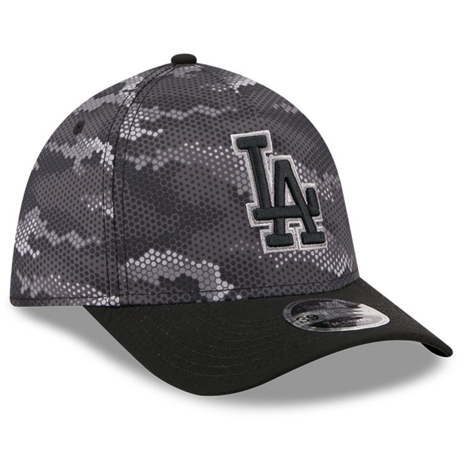 New Era Los Angeles Dodgers Camo 39THIRTY A-Frame Flex Hat - view number 3