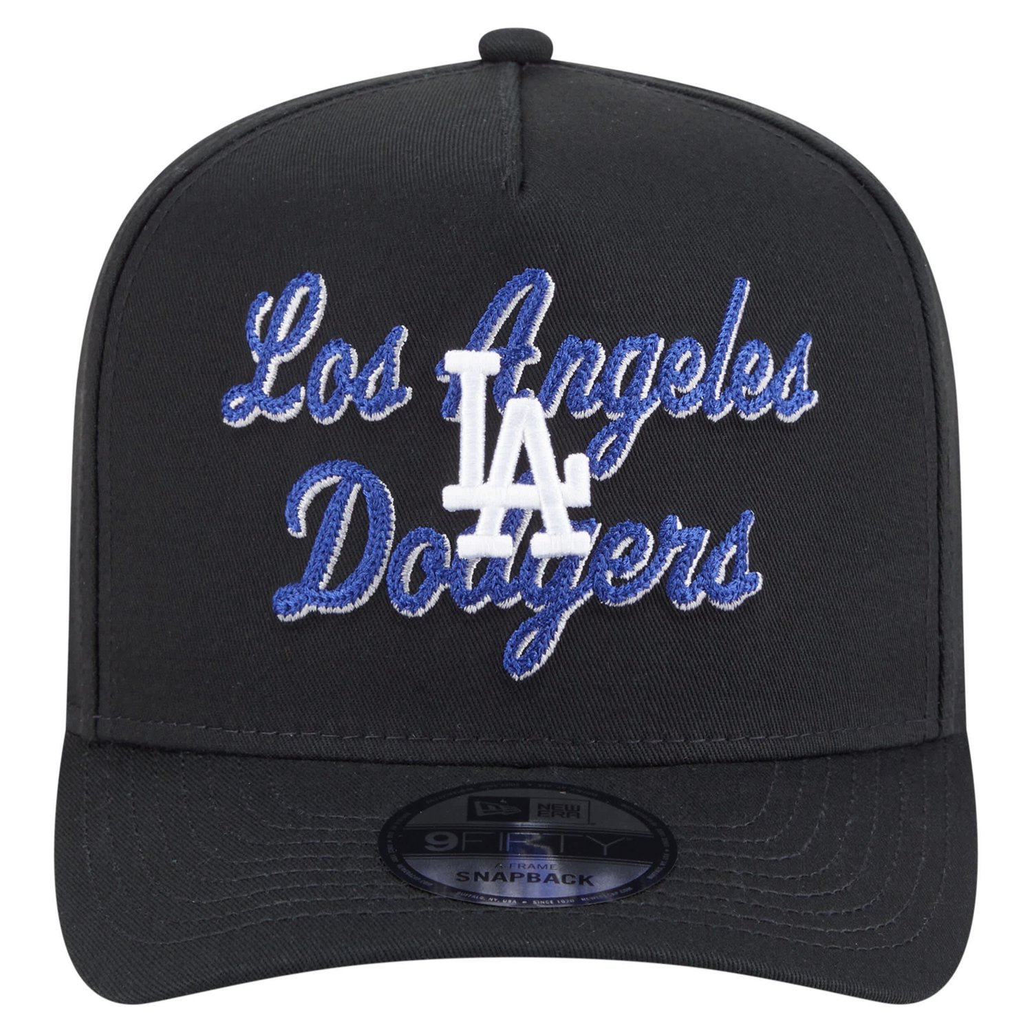 New Era Los Angeles Dodgers Chainstitch 9FIFTY A-Frame Snapback Hat - view number 2