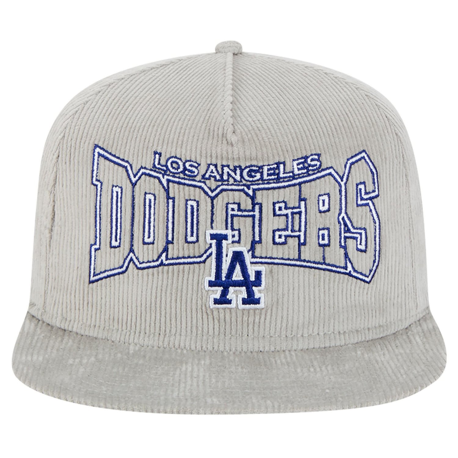 New Era Los Angeles Dodgers Corduroy Golfer Snapback Hat - view number 2