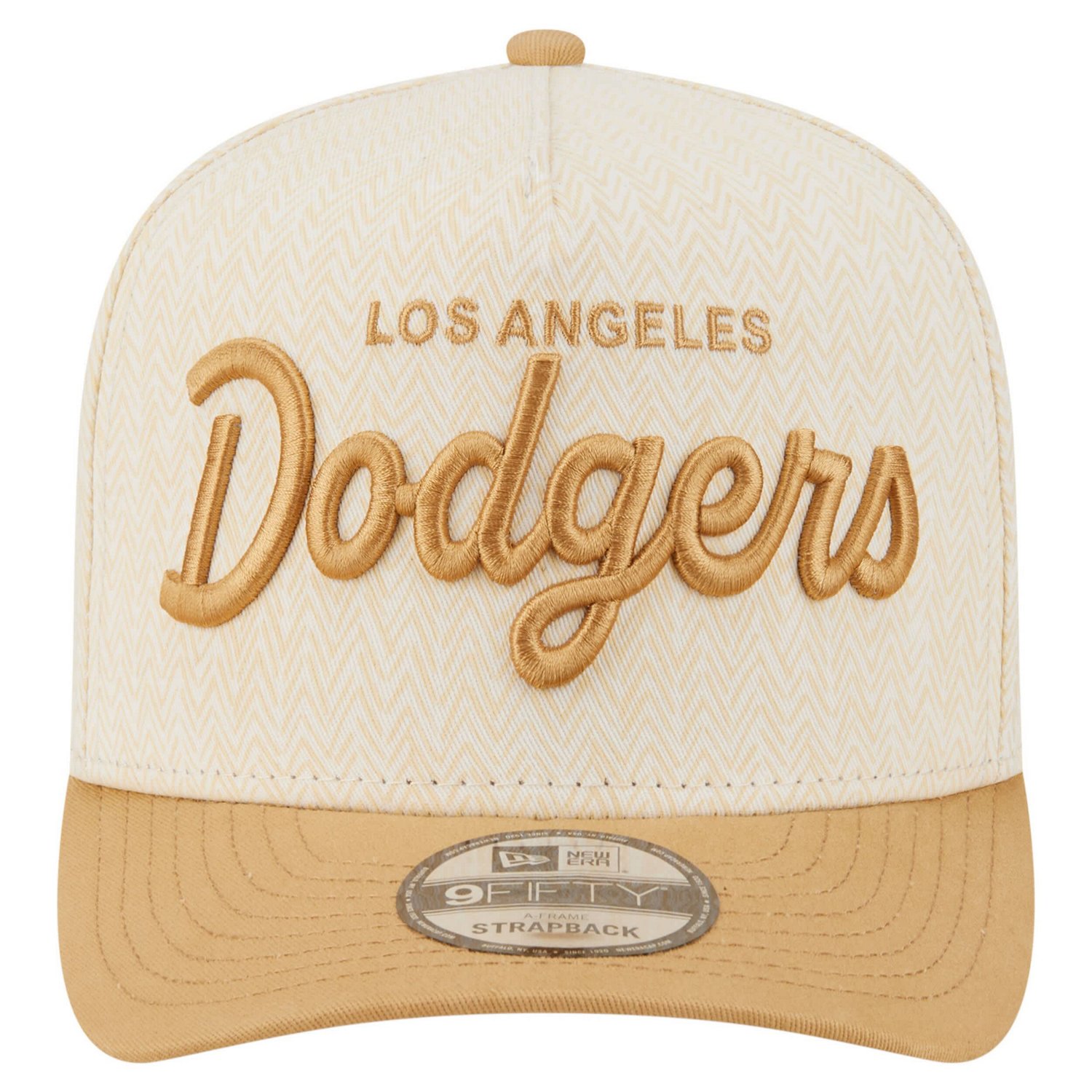 New Era Los Angeles Dodgers Herringbone 9FIFTY A-Frame Snapback Hat