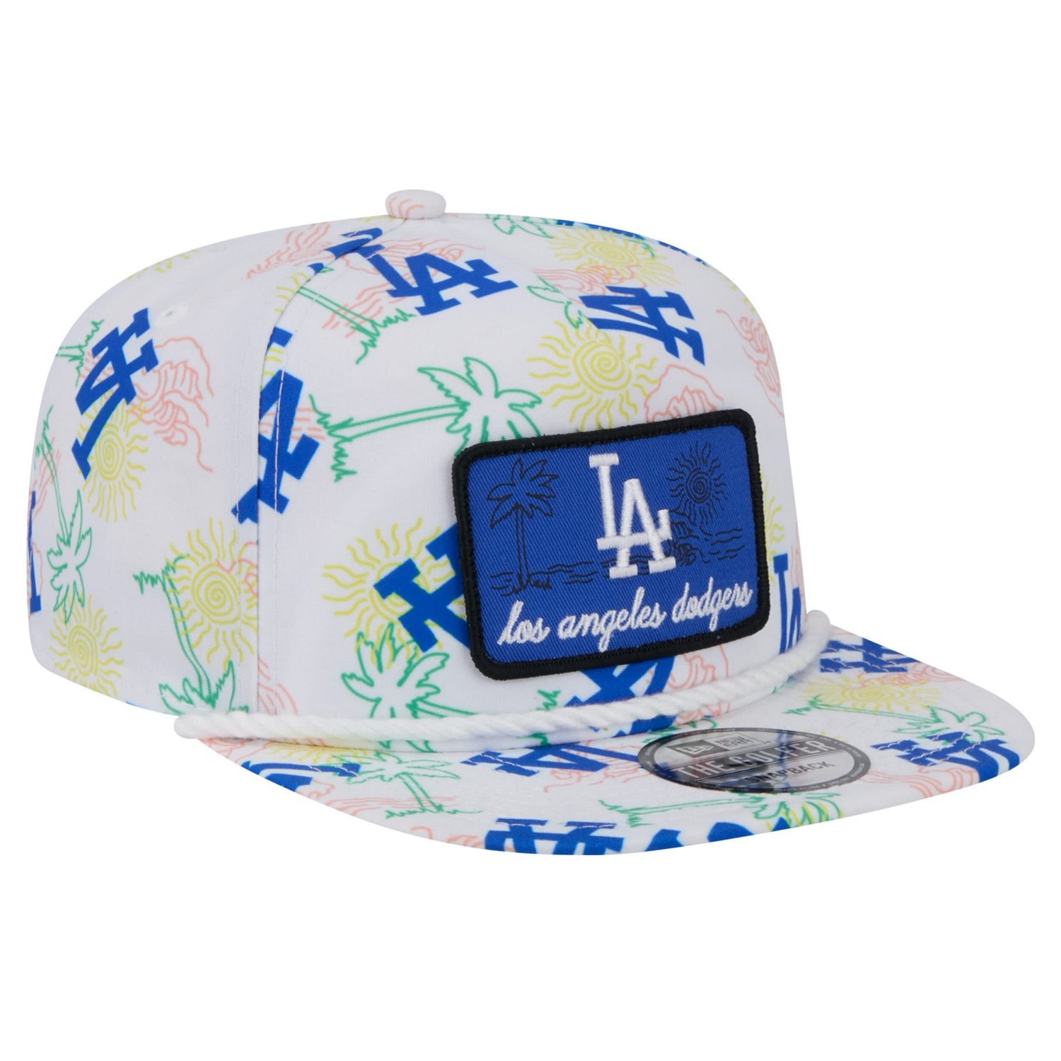 New Era Los Angeles Dodgers Islander Golfer Snapback Hat - view number 3