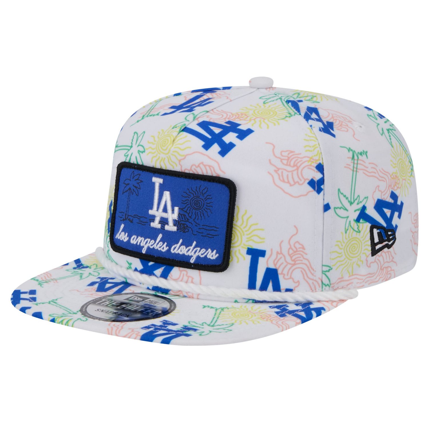 New Era Los Angeles Dodgers Islander Golfer Snapback Hat                                                                        