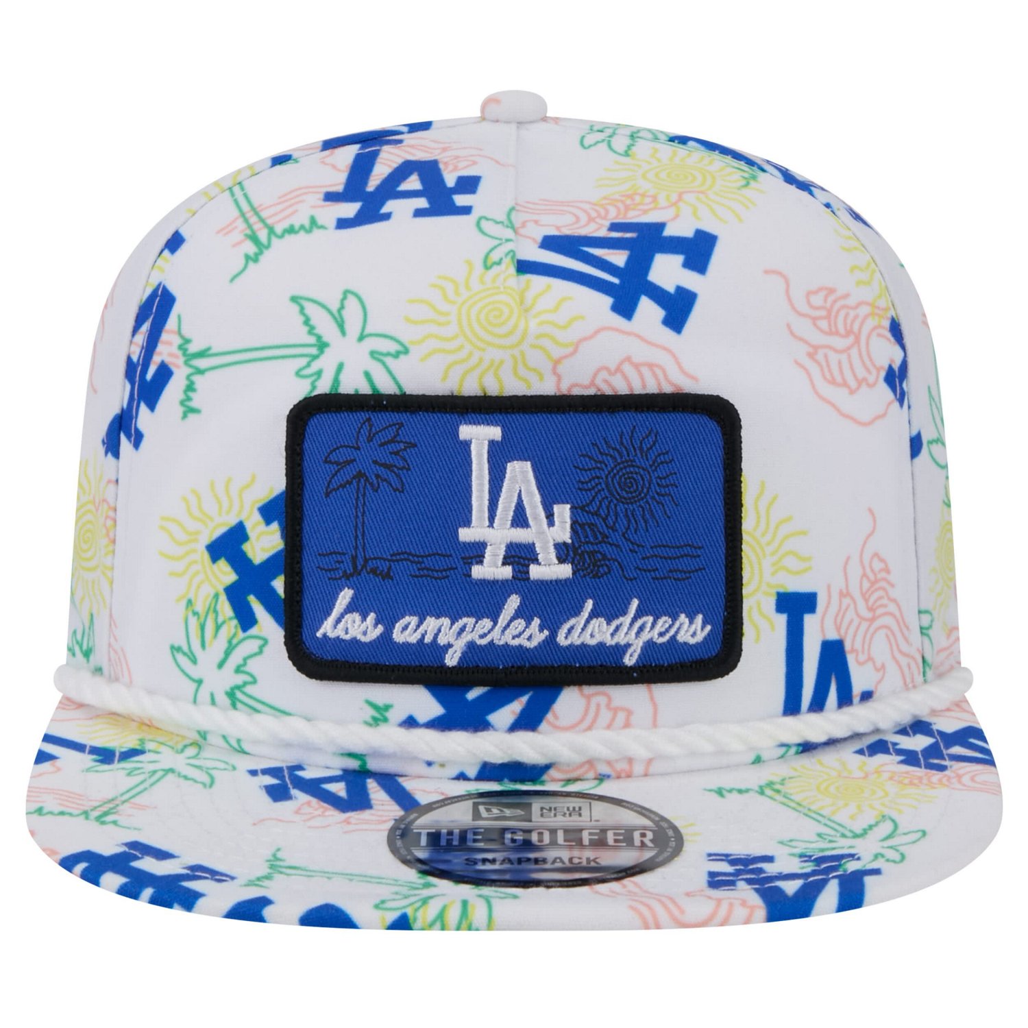 New Era Los Angeles Dodgers Islander Golfer Snapback Hat - view number 2