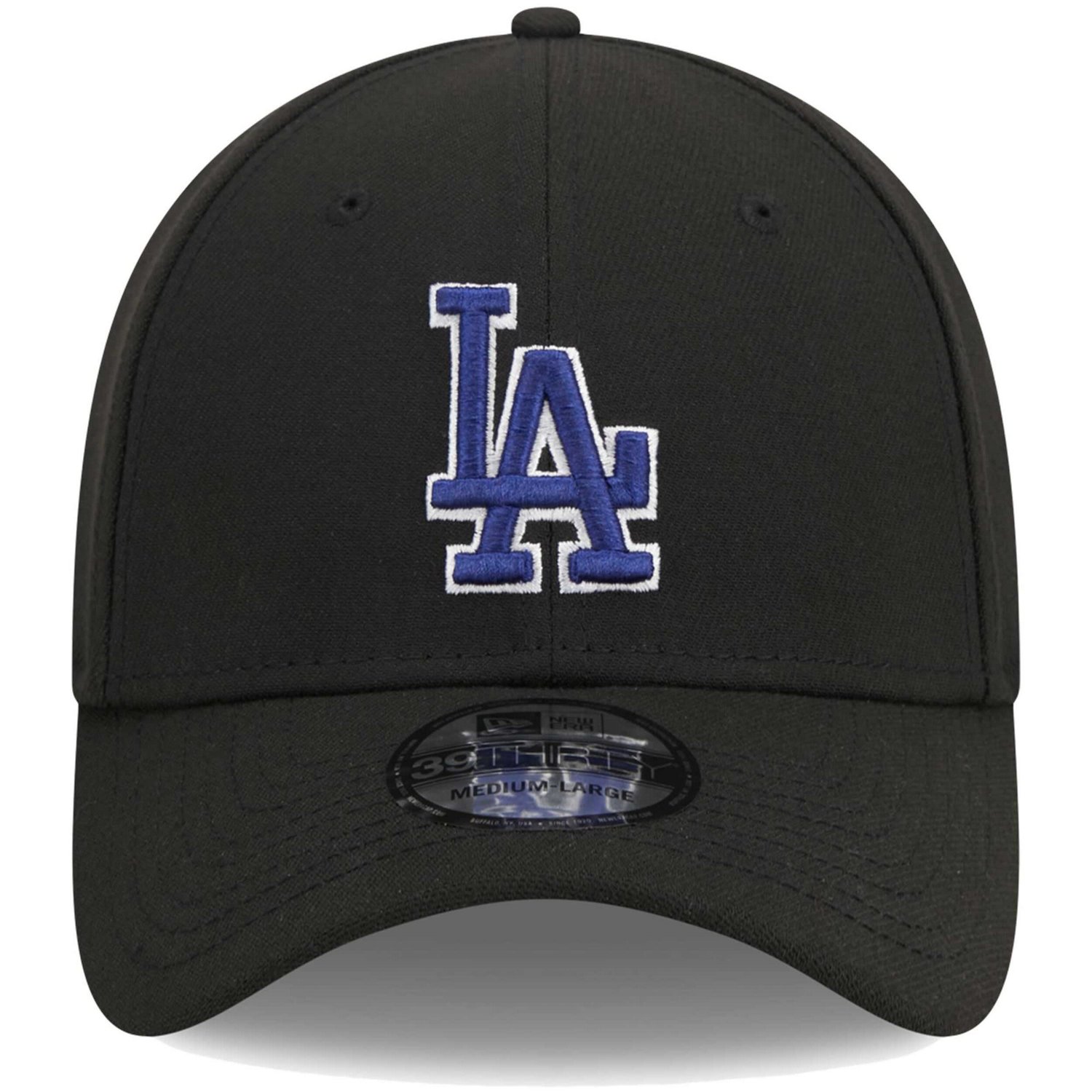 New Era Los Angeles Dodgers Logo 39THIRTY Flex Hat - view number 2