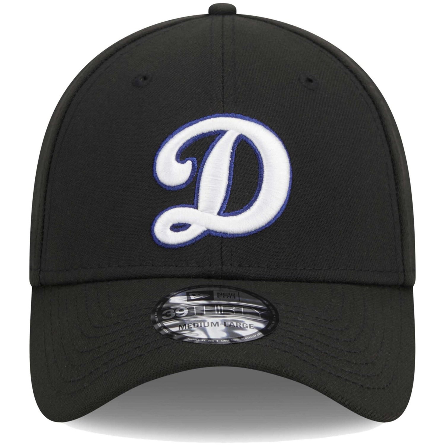 New Era Los Angeles Dodgers Logo 39THIRTY Flex Hat - view number 2