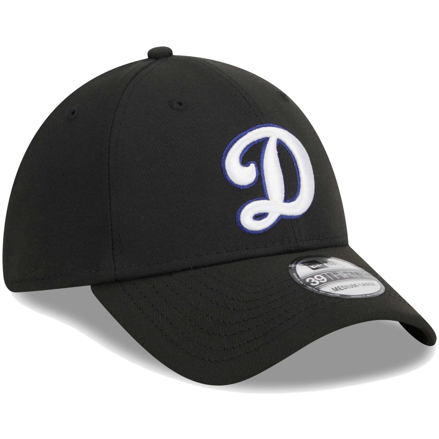 New Era Los Angeles Dodgers Logo 39THIRTY Flex Hat - view number 3