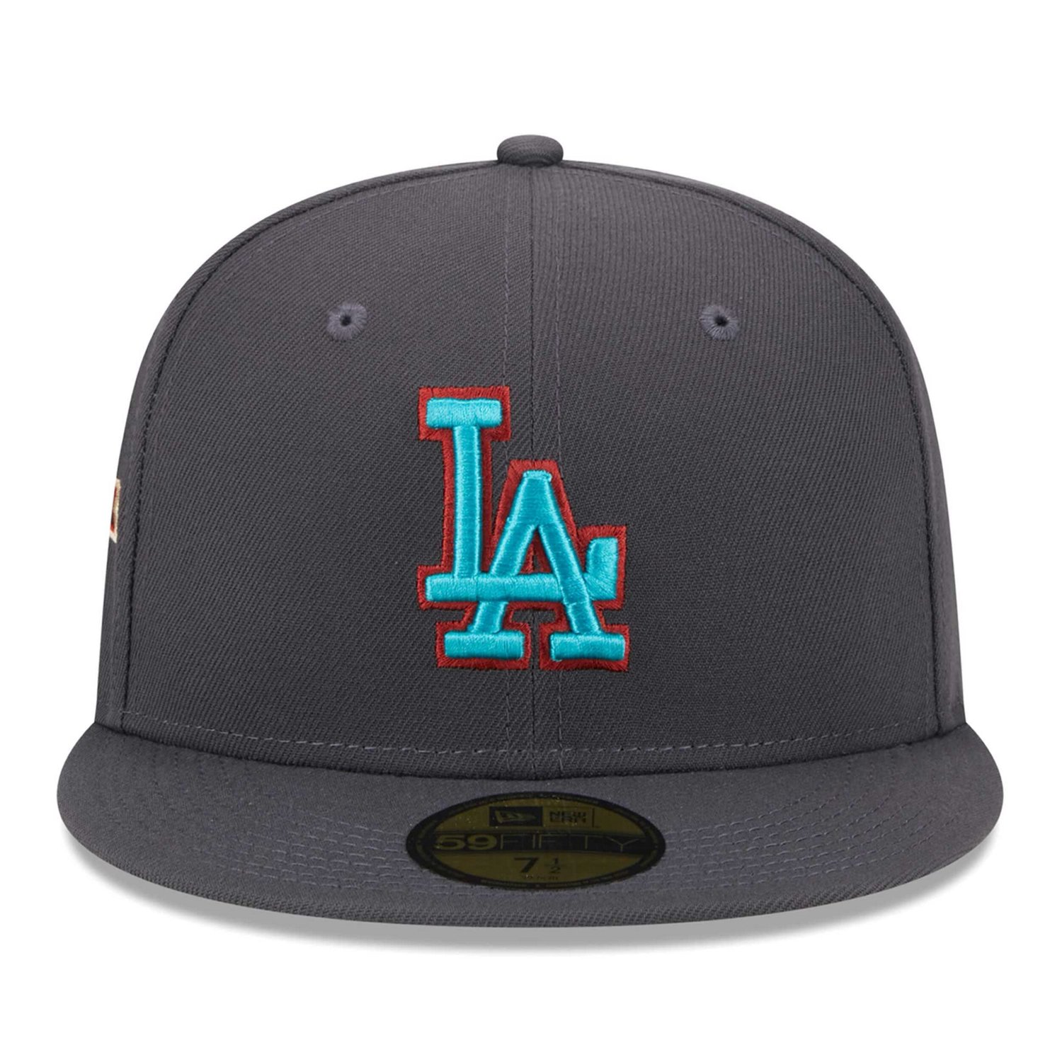 New Era Los Angeles Dodgers Print Undervisor 59FIFTY Fitted Hat                                                                  - view number 2