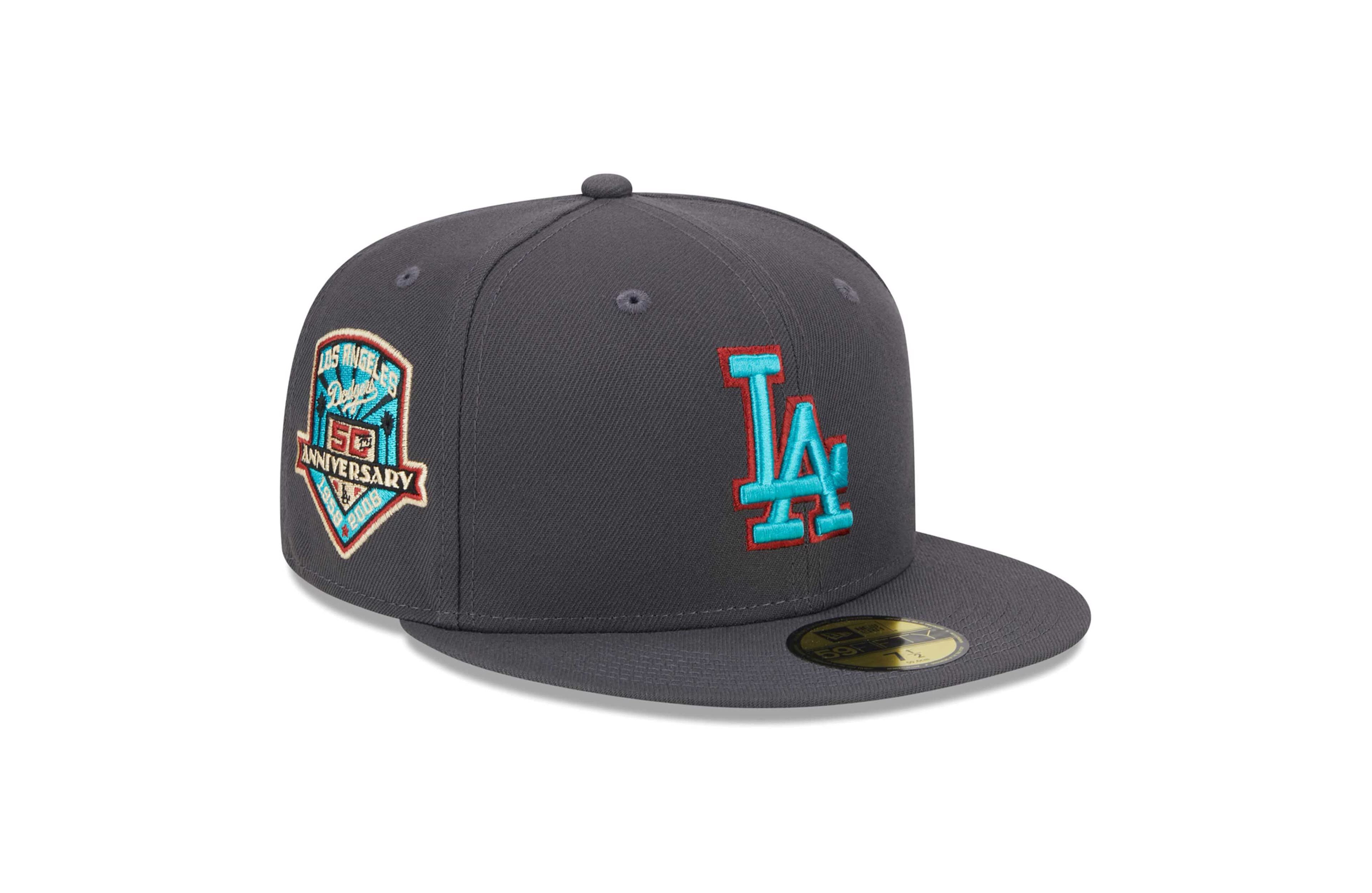 New Era Los Angeles Dodgers Print Undervisor 59FIFTY Fitted Hat